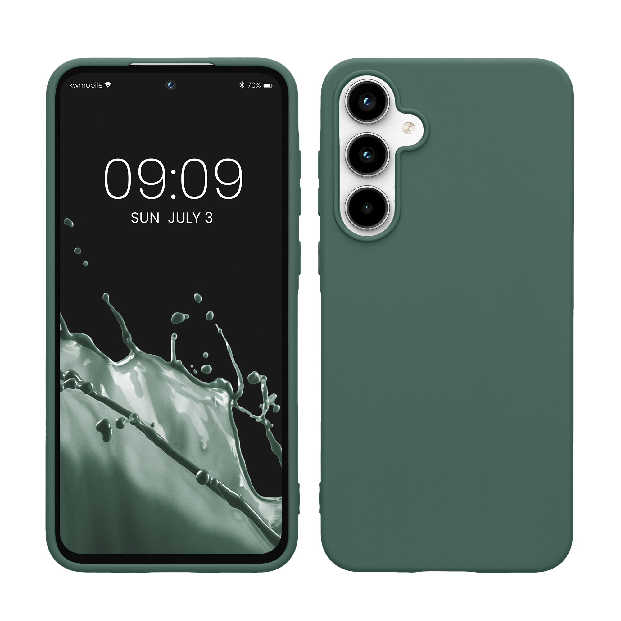 TPU Hülle für Samsung Galaxy A55 5G in Tannengrün