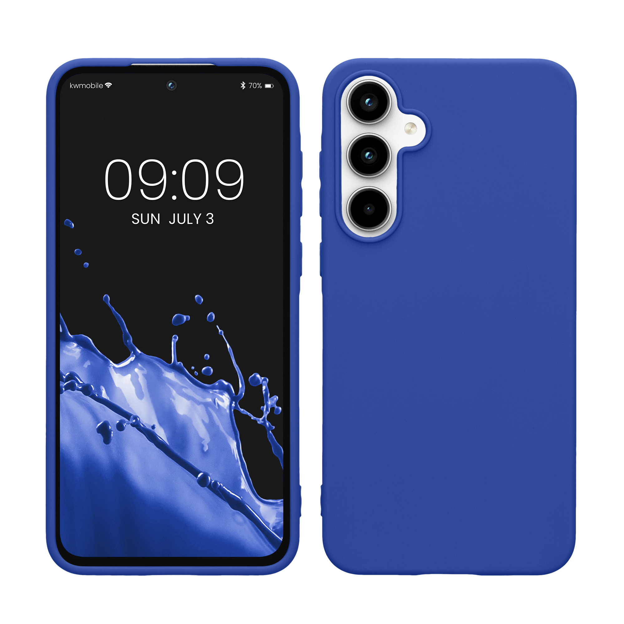 TPU Hülle für Samsung Galaxy A55 5G in Baltik Blau