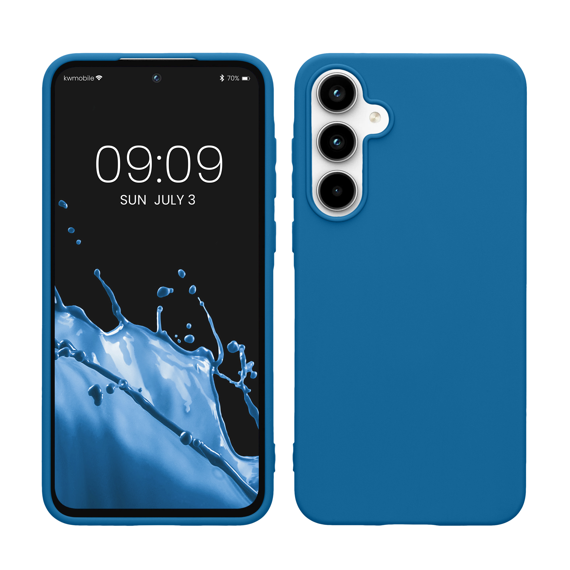 TPU Hülle für Samsung Galaxy A55 5G in Blue Reef