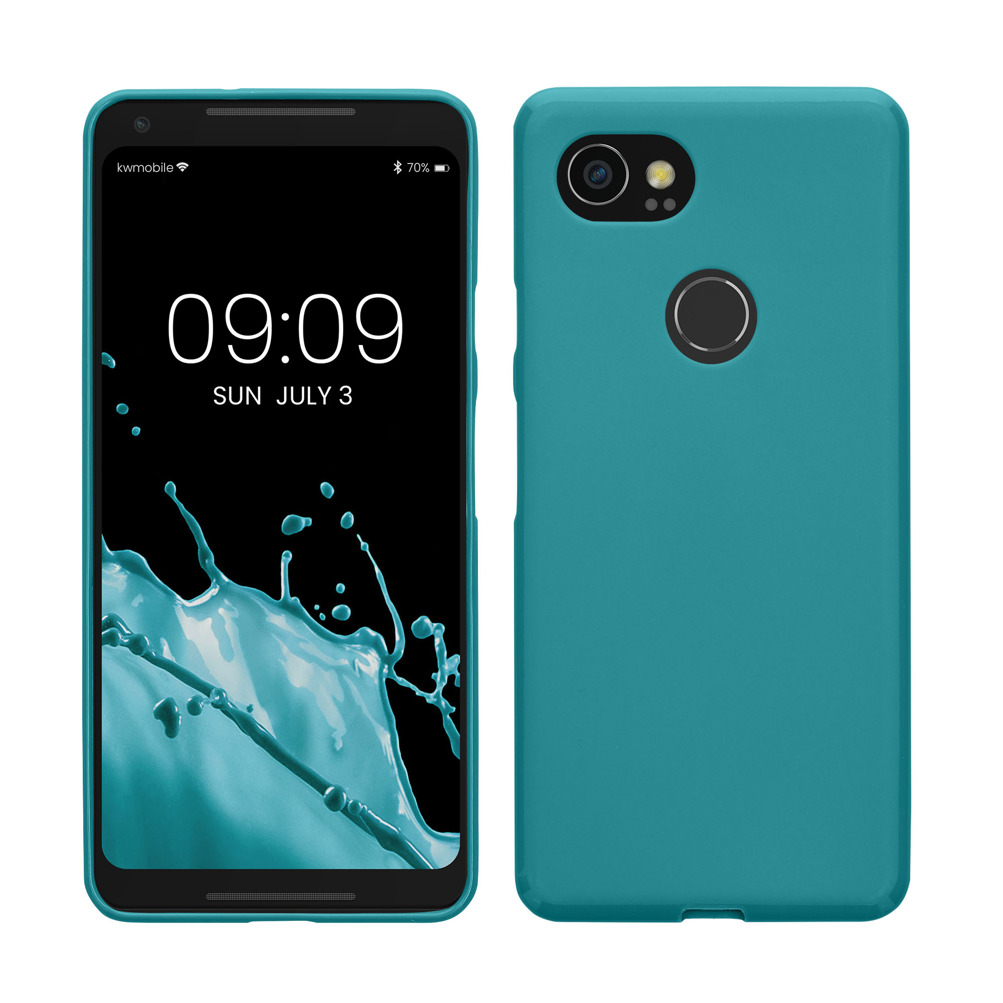 Cross selling TPU Hülle für Google Pixel 2 XL in Petrol matt