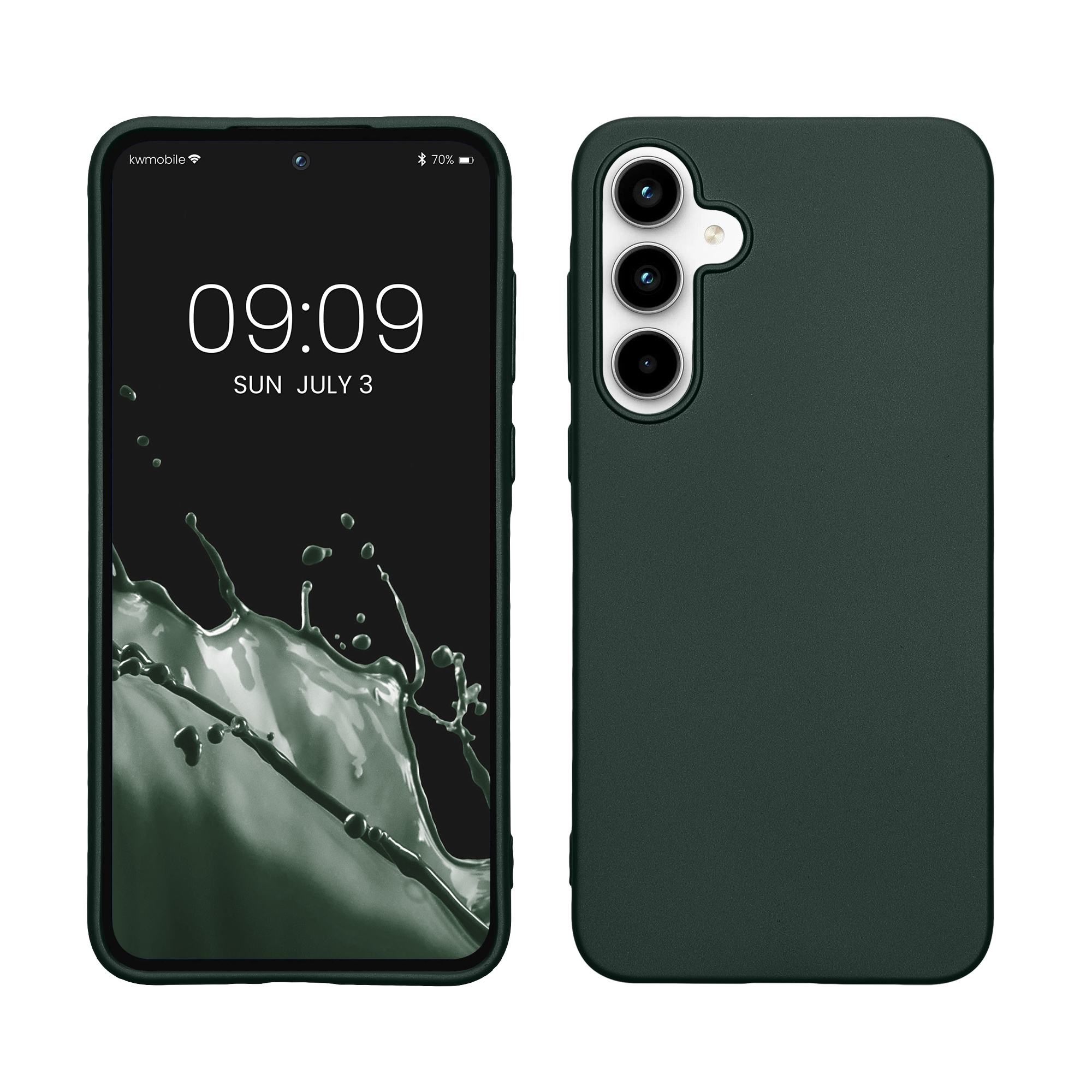 TPU Hülle für Samsung Galaxy A35 in Metallic Petrol