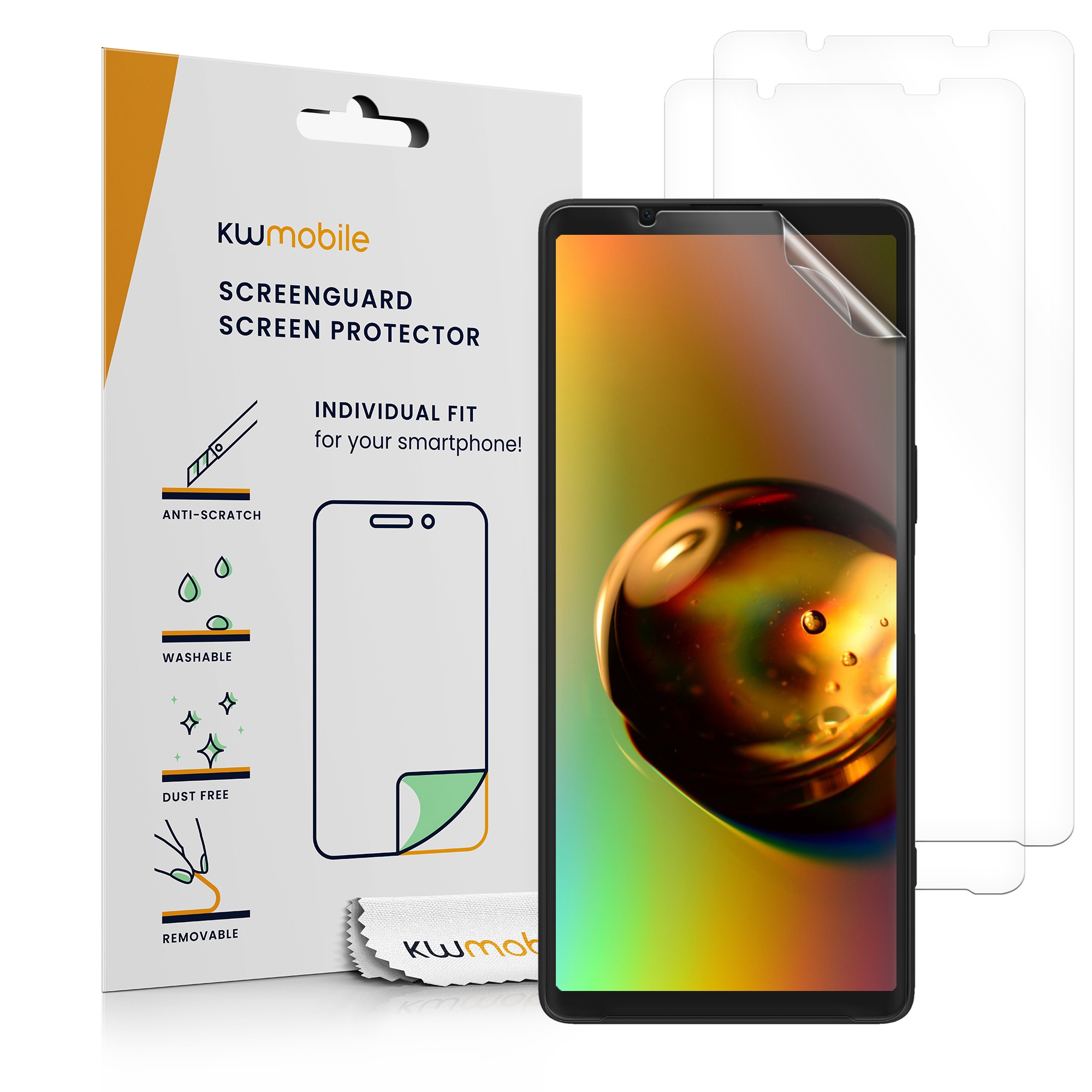 3x Folie kristallklar für Sony Xperia 1 VI