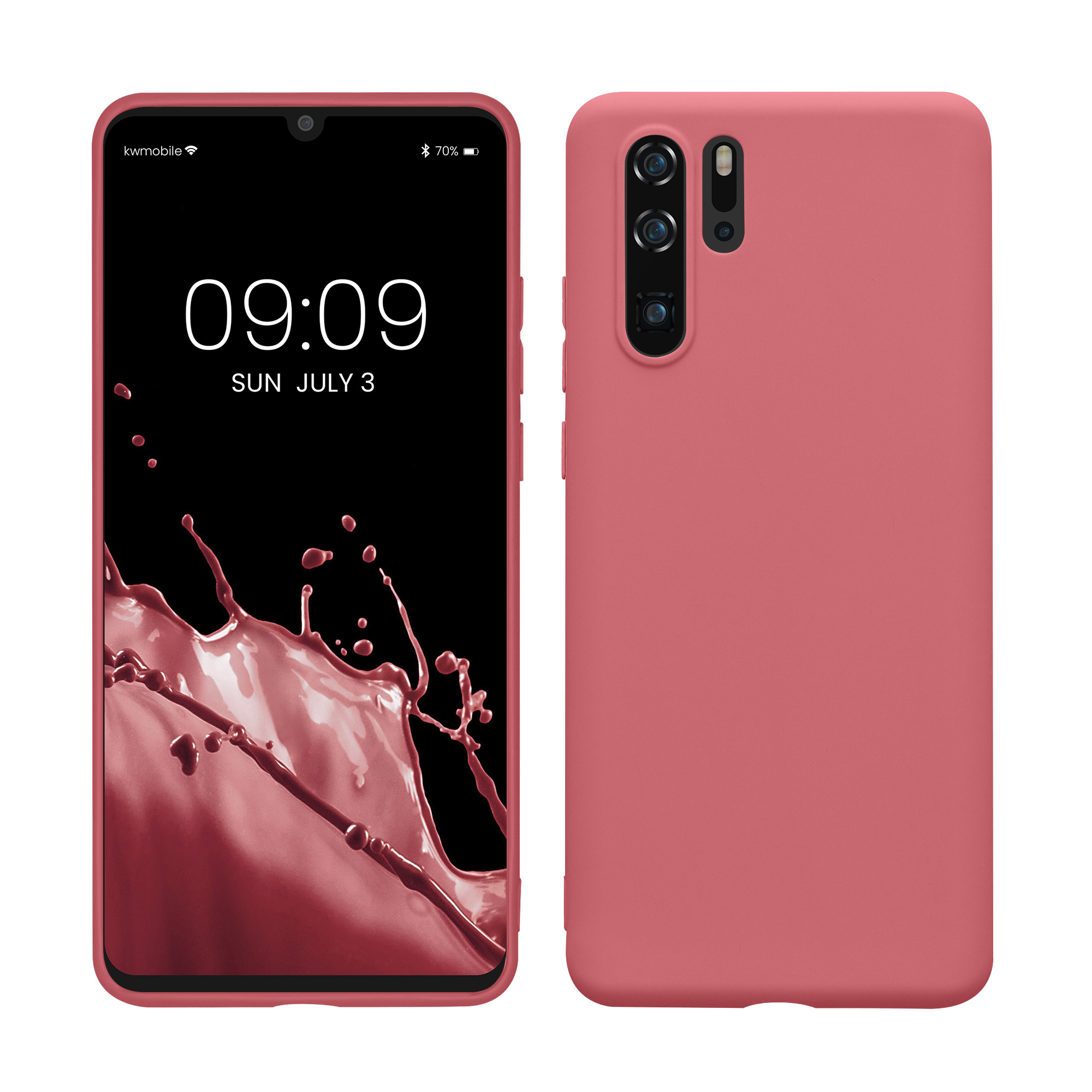 Cross selling TPU Hülle für Huawei P30 Pro in Dark Rose