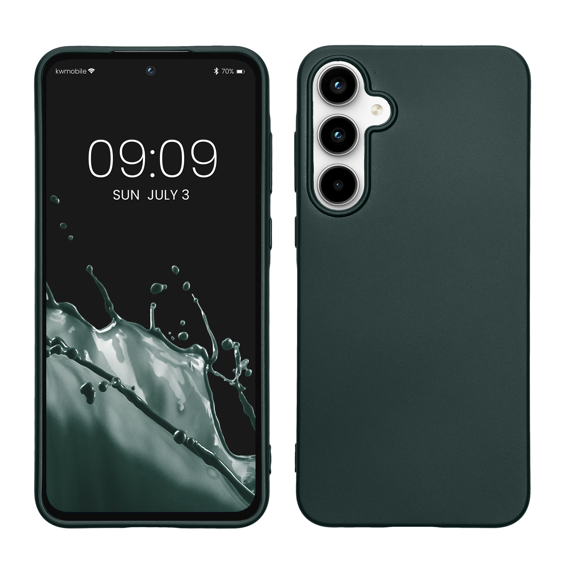 TPU Hülle für Samsung Galaxy A55 5G in Metallic Petrol