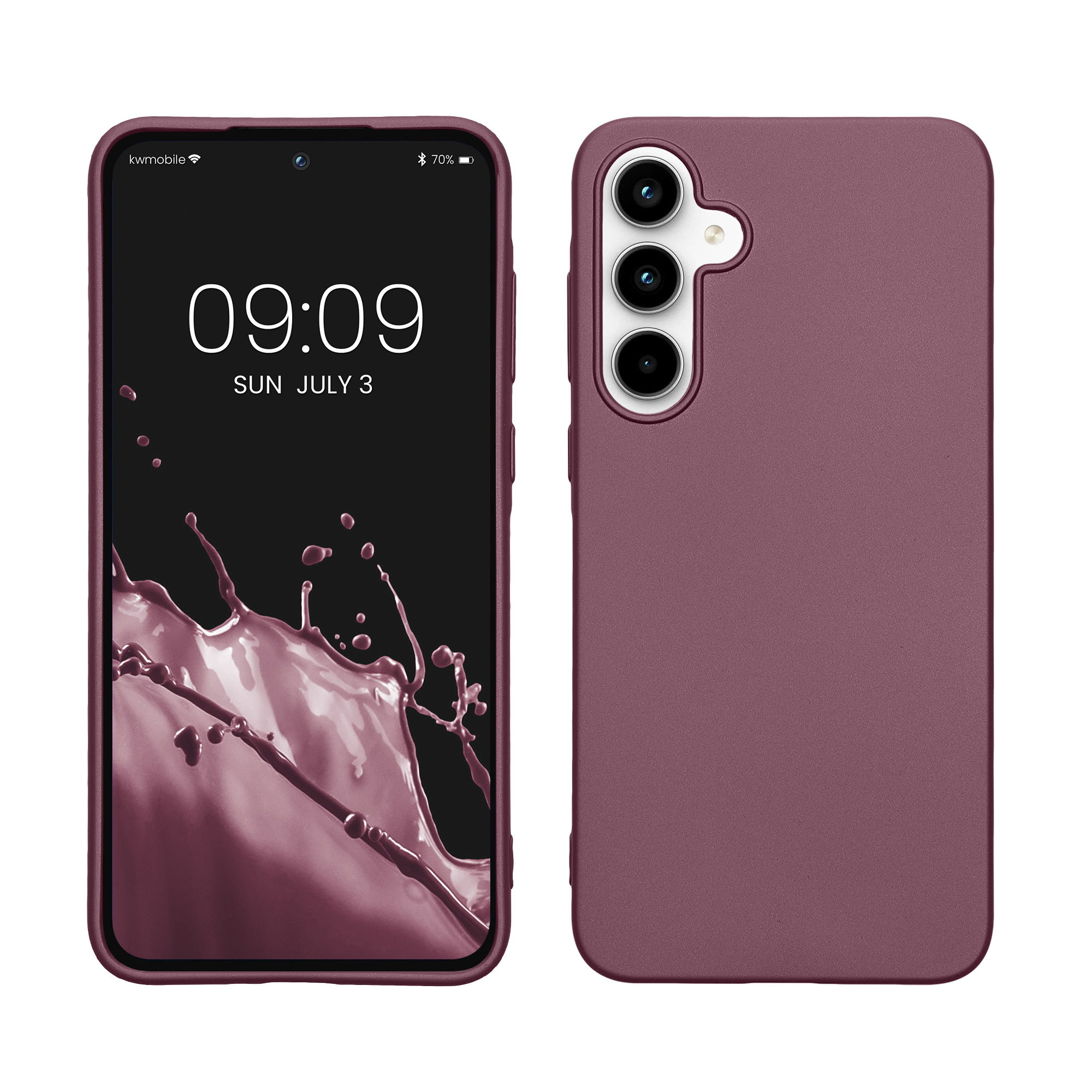 TPU Hülle für Samsung Galaxy A35 in Metallic Lavendel