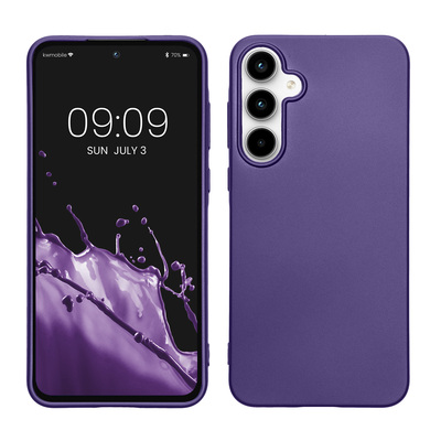 TPU Hülle für Samsung Galaxy A55 5G in Metallic Blauviolett