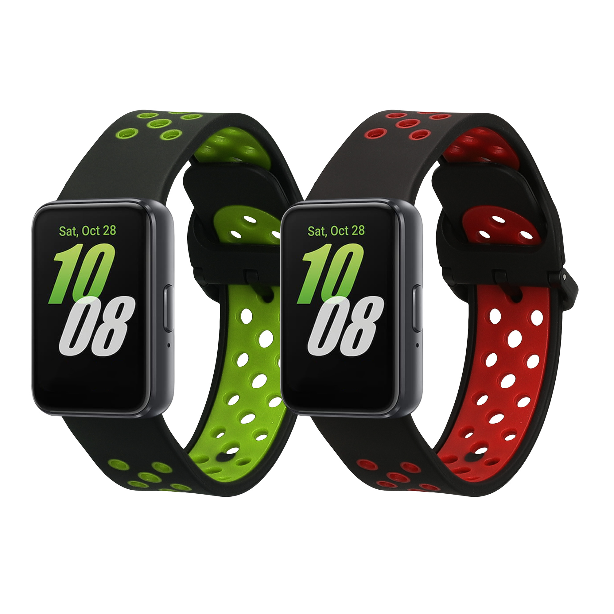 2x Armband kompatibel mit Samsung Galaxy Fit 3