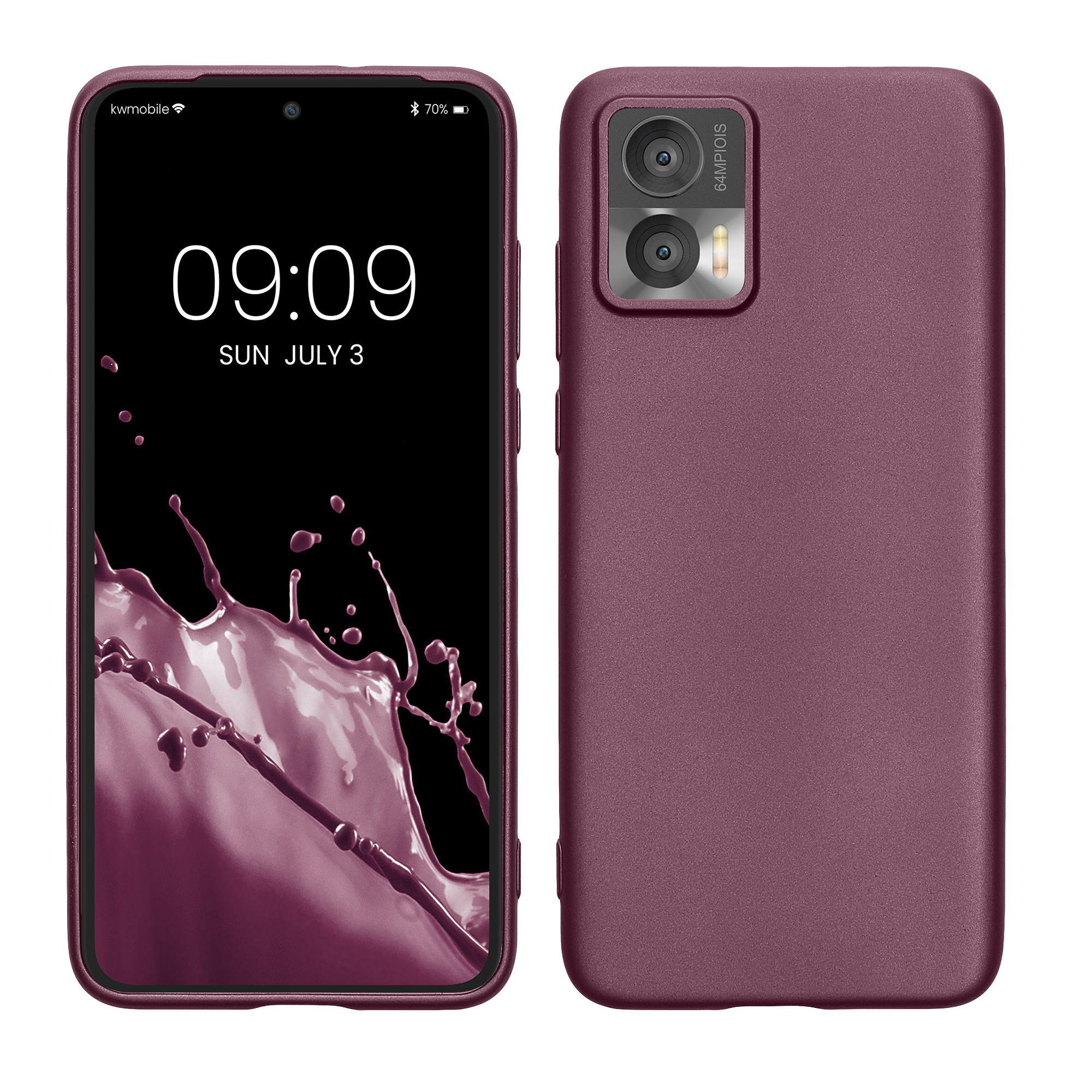 TPU Hülle für Motorola Edge 30 Neo in Metallic Lavendel