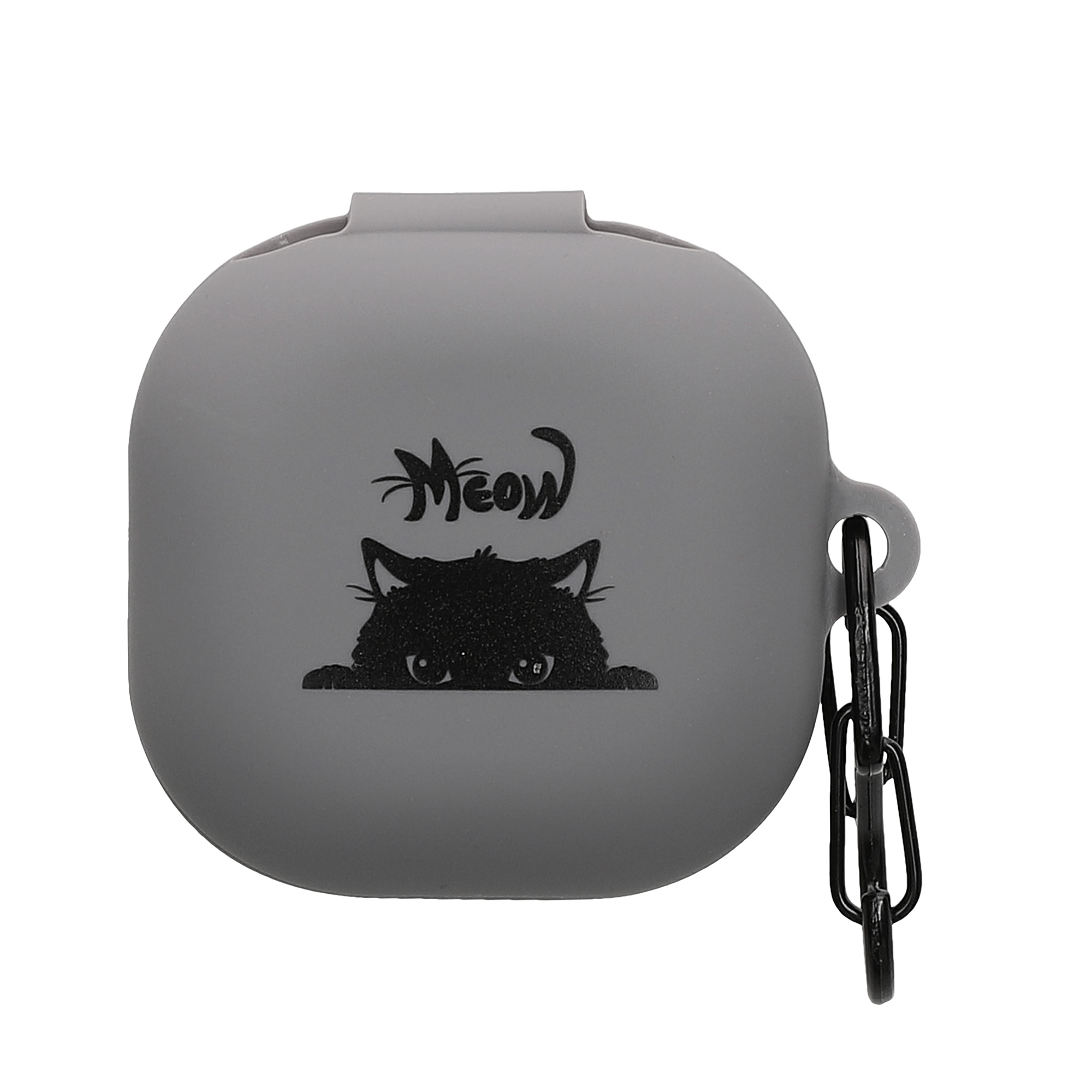 Silikon Hülle für Samsung Galaxy Buds FE Katze Meow