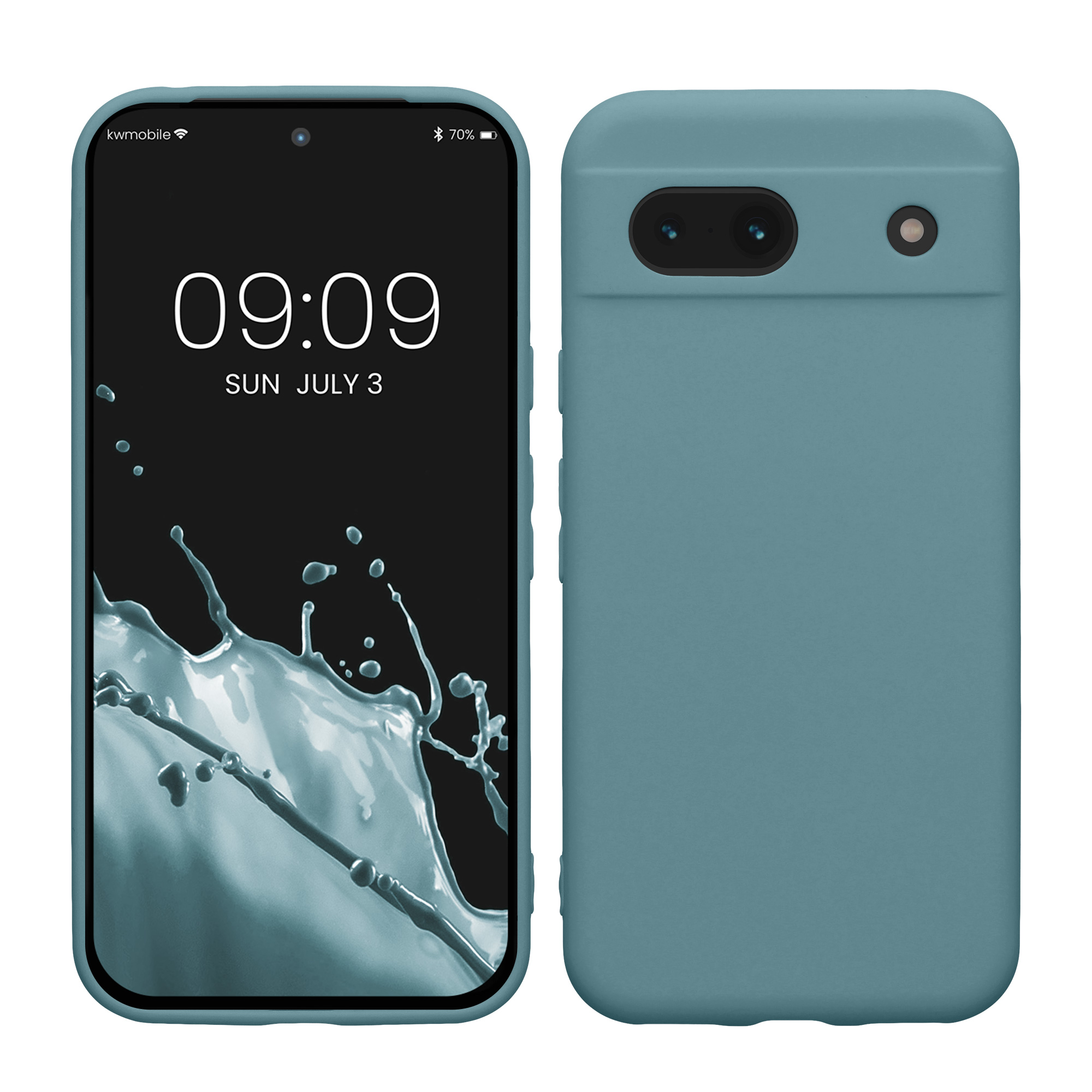 TPU Hülle mit Kameraschutz für Google Pixel 8a in Antique Stone