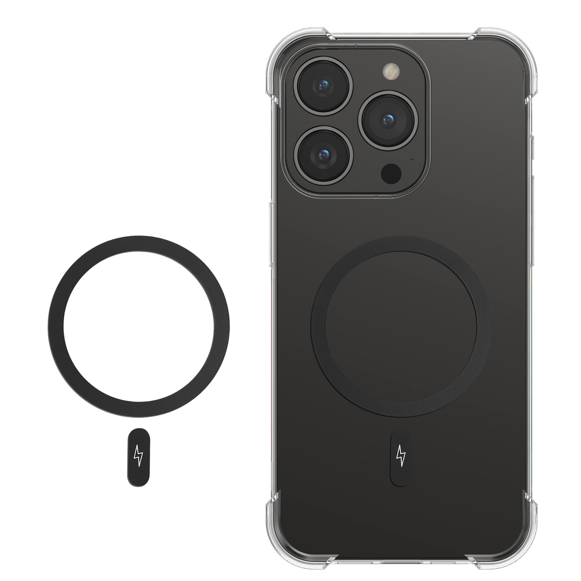 2 Magnet Ring für iPhone Samsung Google Pixel