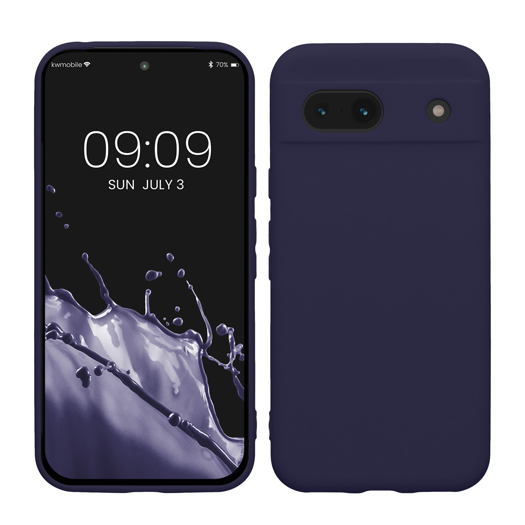 TPU Hülle mit Kameraschutz für Google Pixel 8a in Deep Ocean