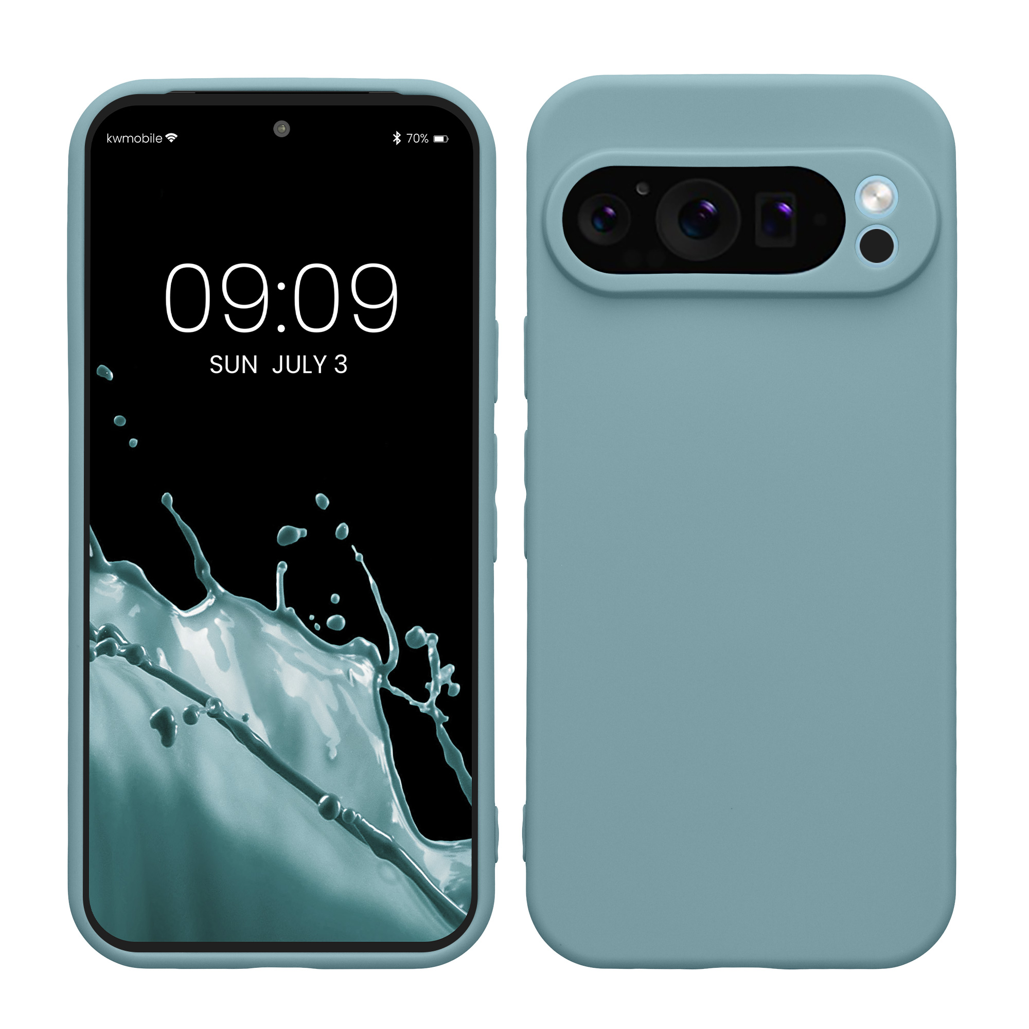 TPU Hülle mit Kameraschutz für Google Pixel 9 Pro in Antique Stone