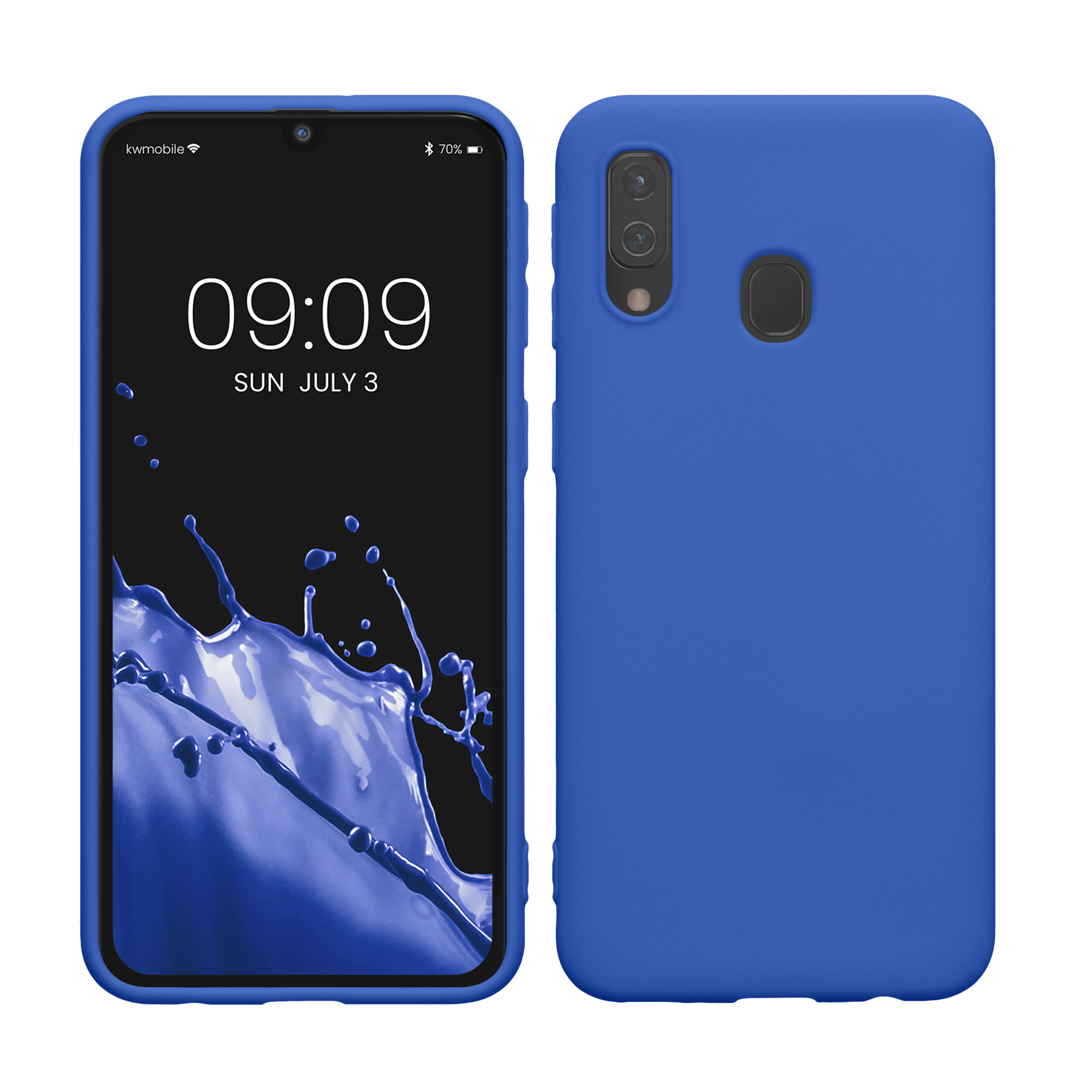 TPU Hülle für Samsung Galaxy A40 in Baltik Blau