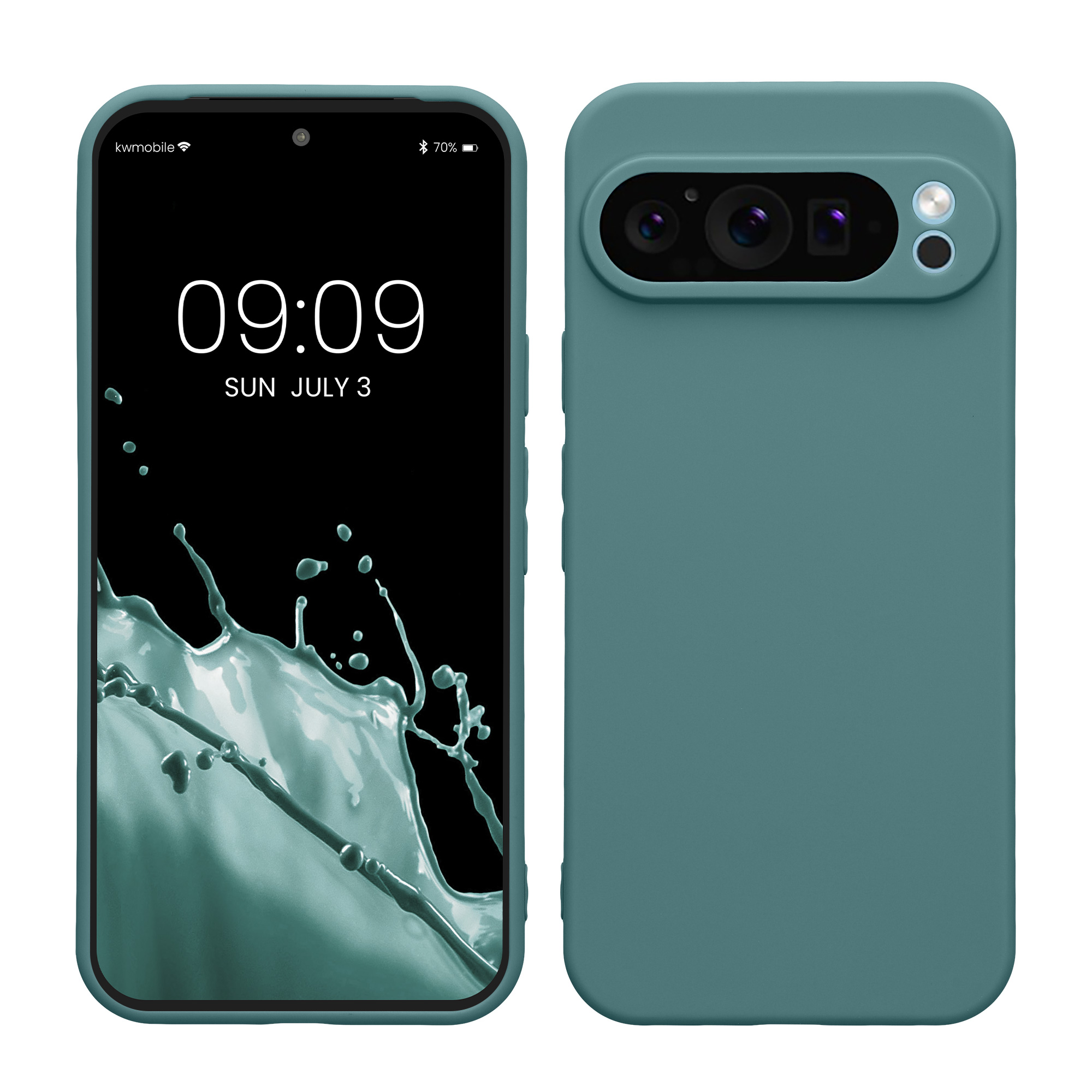 TPU Hülle mit Kameraschutz für Google Pixel 9 Pro XL in Arctic Night