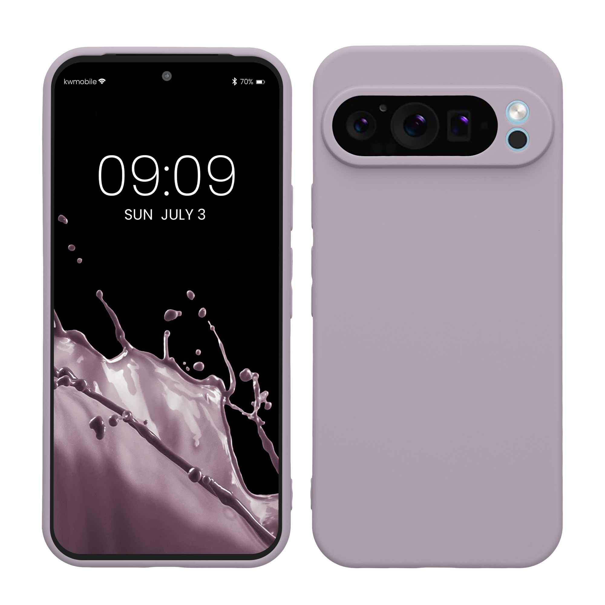TPU Hülle mit Kameraschutz für Google Pixel 9 Pro XL in Lavendel