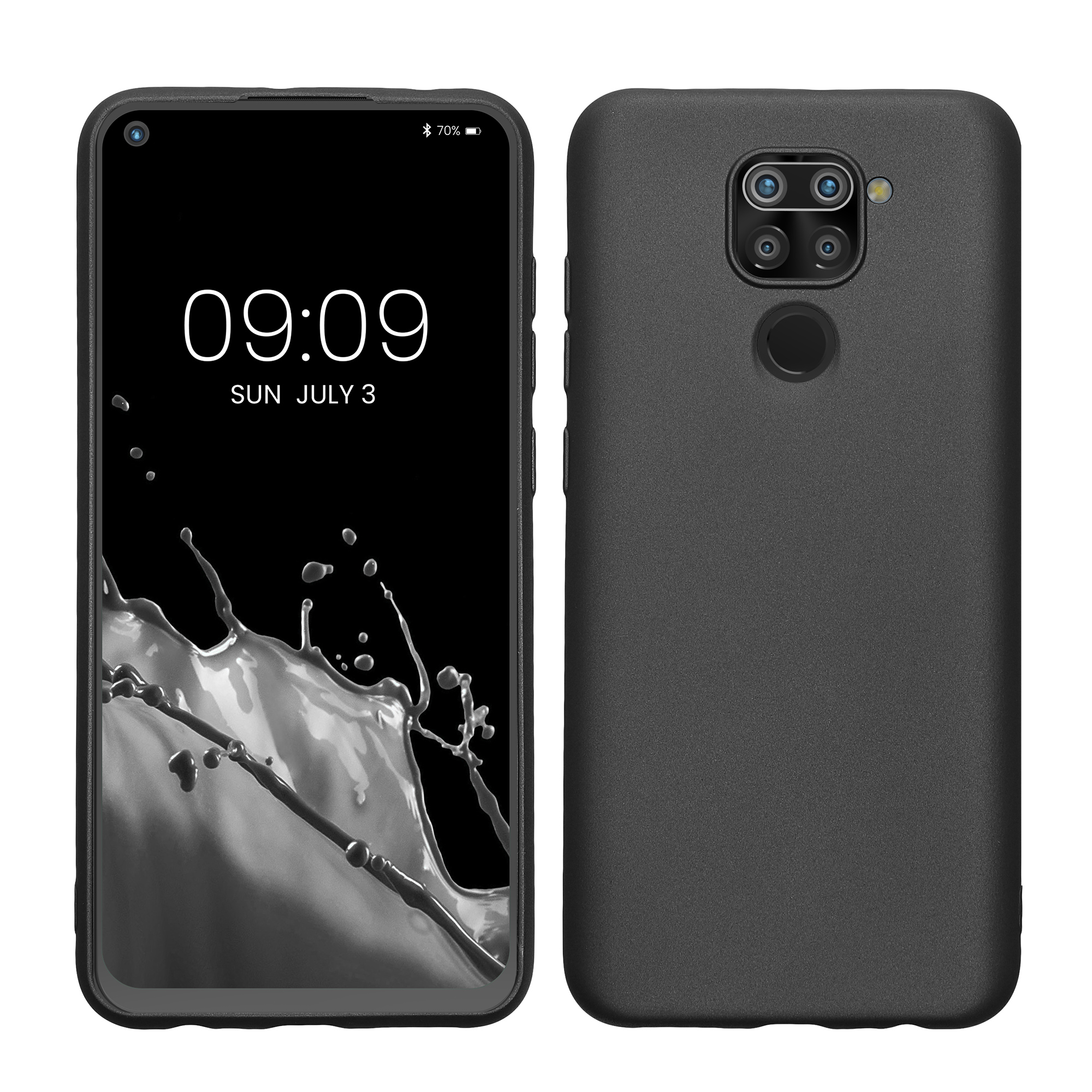 Cross selling TPU Hülle für Xiaomi Redmi Note 9 in Metallic Grau