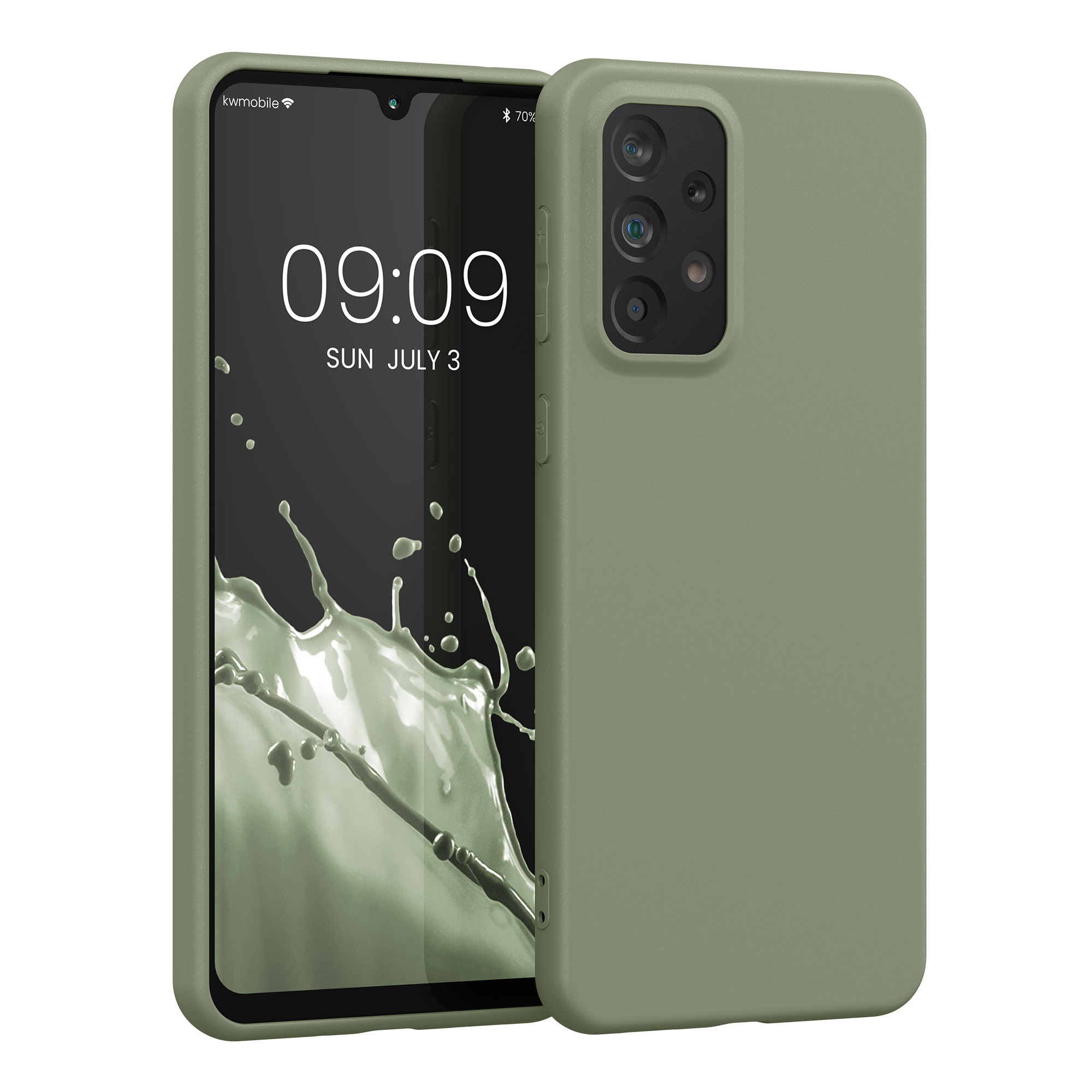 TPU Hülle für Samsung Galaxy A33 5G in Graugrün