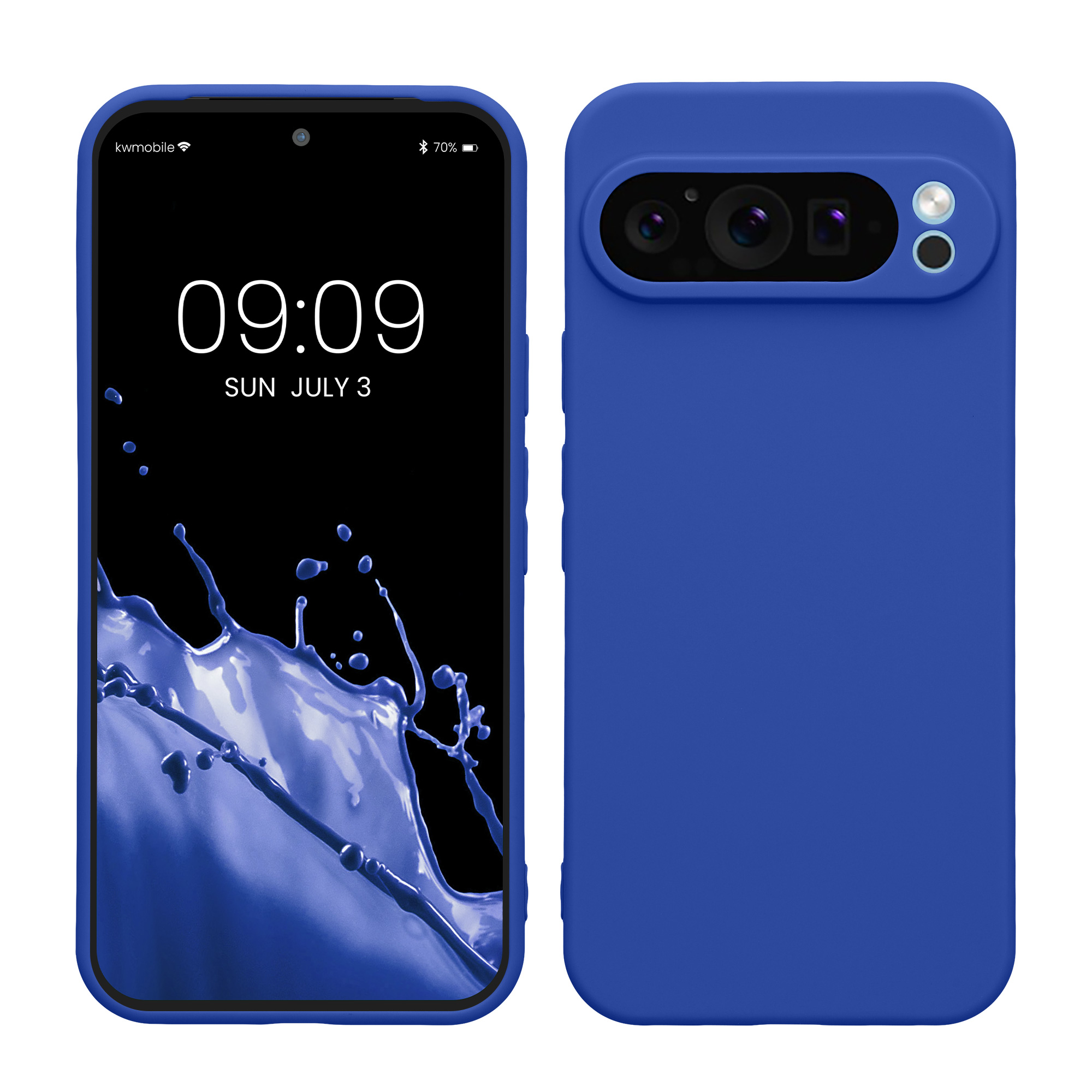 TPU Hülle mit Kameraschutz für Google Pixel 9 Pro XL in Baltik Blau