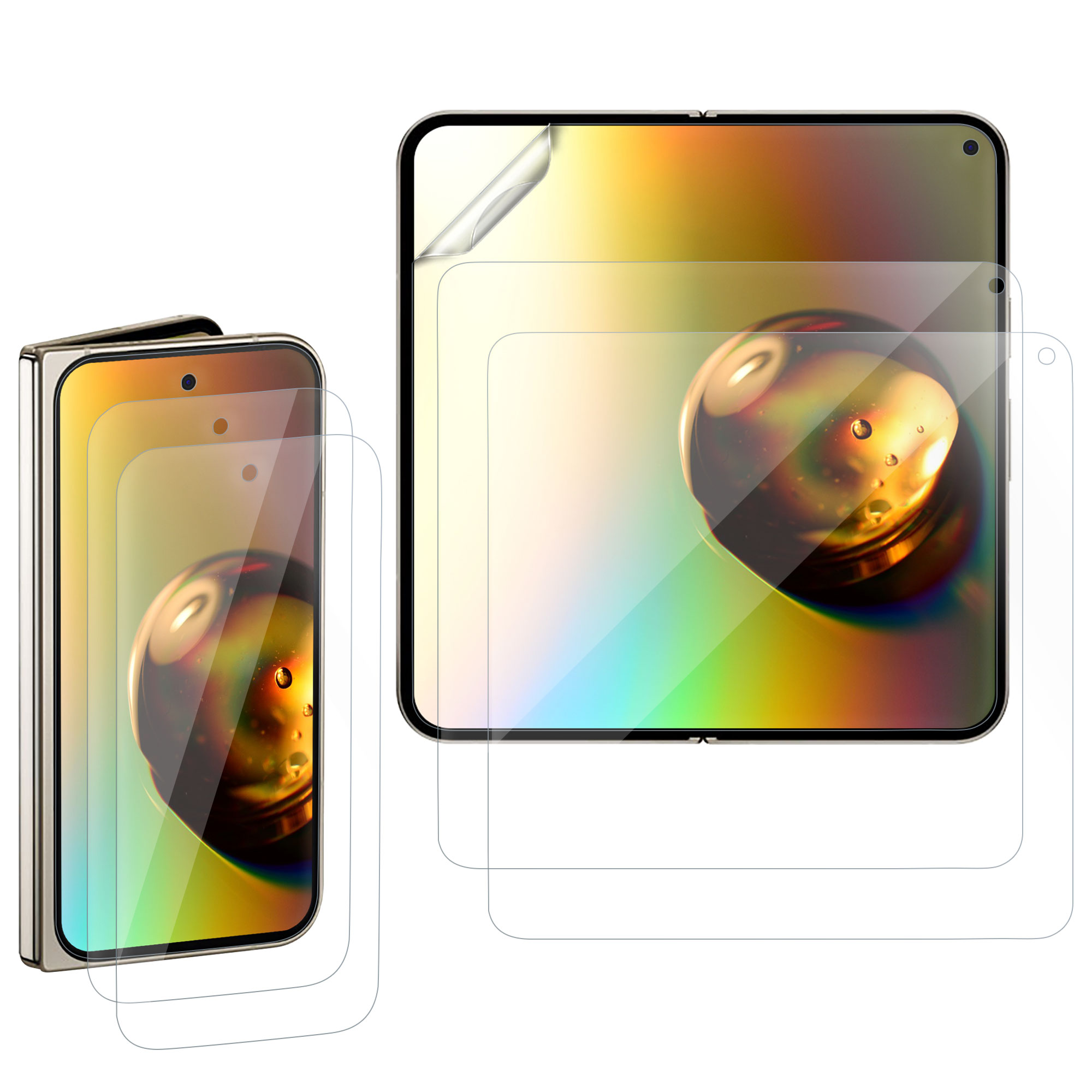3x Displayschutzfolie