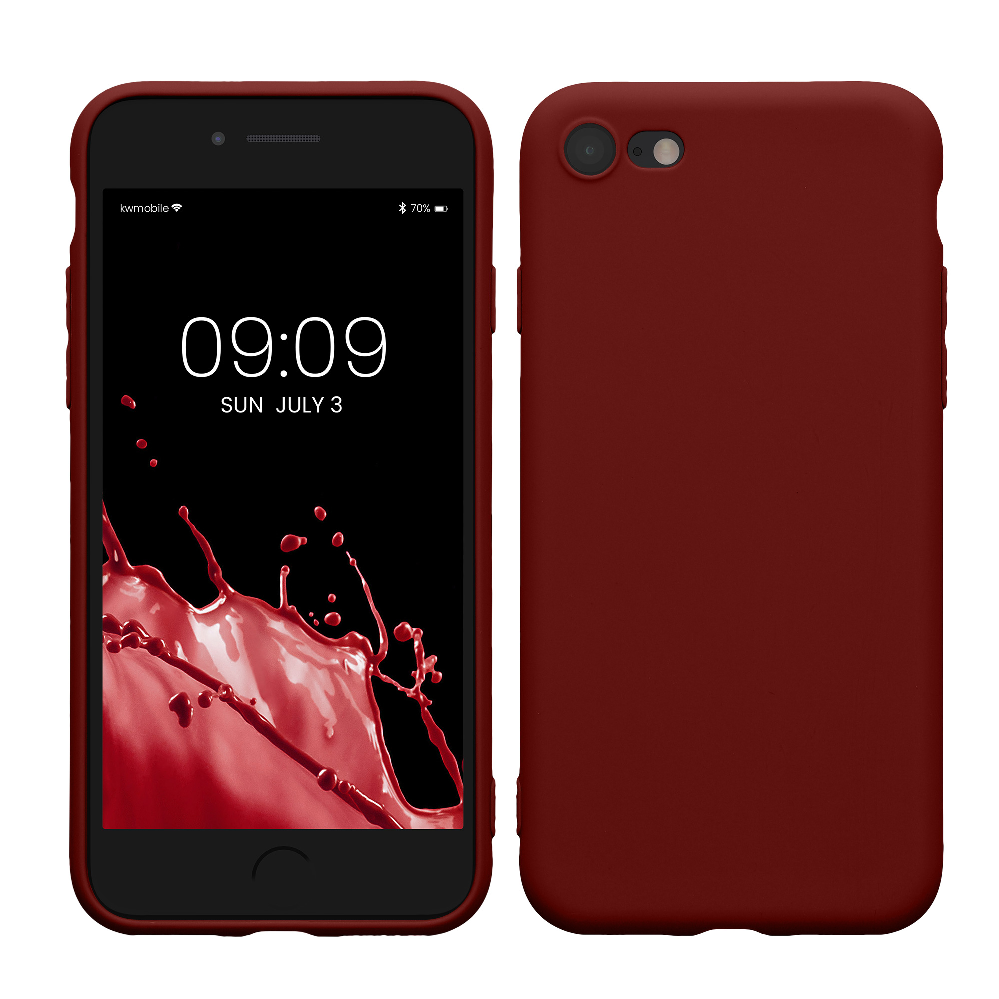 TPU Hülle mit Kameraschutz für Apple iPhone SE (2022) / iPhone SE (2020) / iPhone 8 / iPhone 7 in Tawny Red TPU Hülle mit Kameraschutz für Apple iPhone SE (2022) / iPhone SE (2020) / iPhone 8 / iPhone 7 in Tawny Red