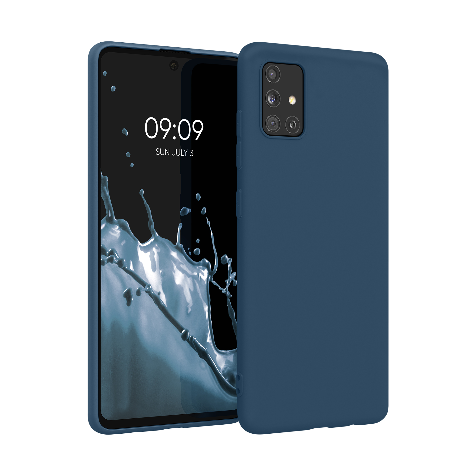 Cross selling TPU Hülle für Samsung Galaxy A51 in Marineblau