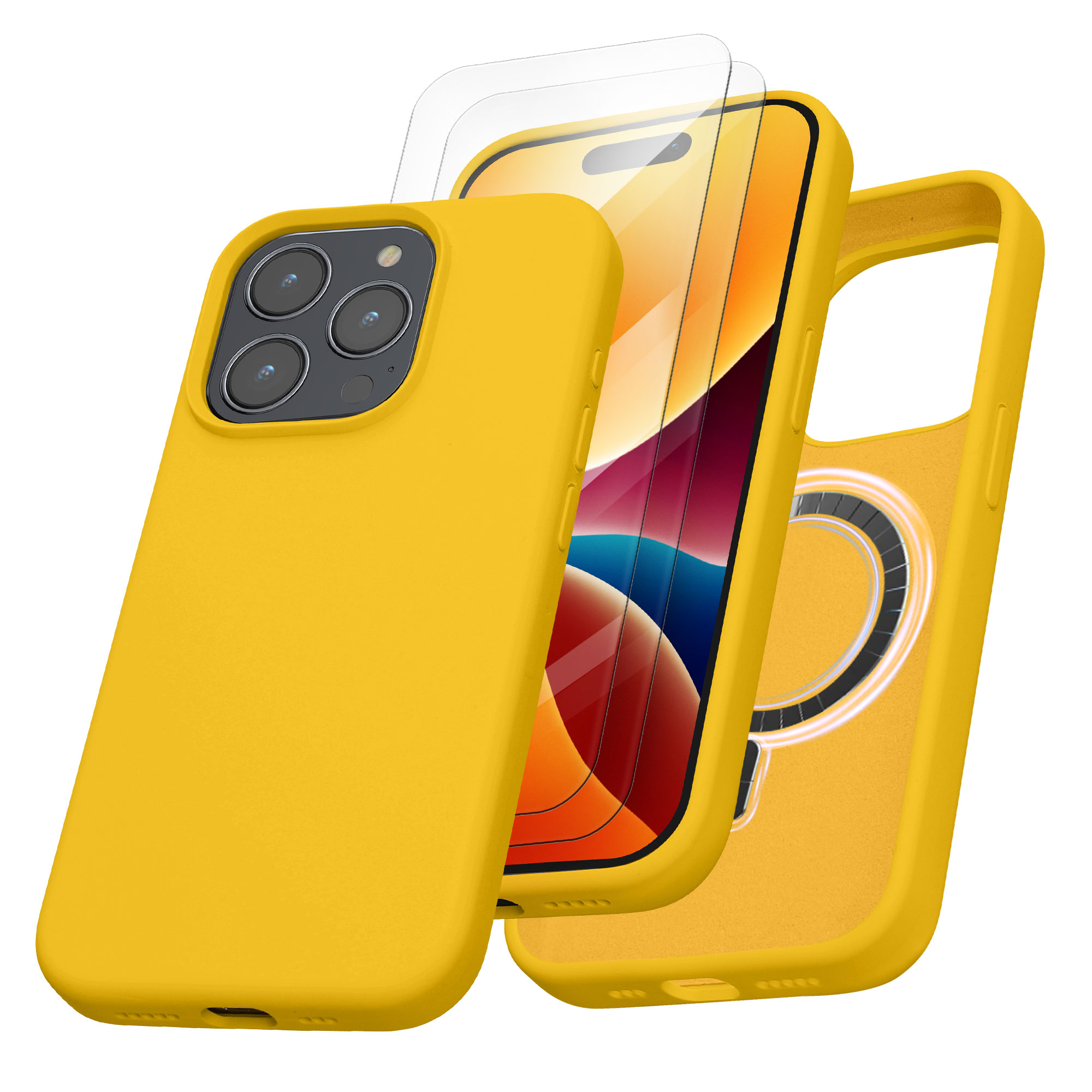 Hülle für Apple iPhone 15 Pro Magnetisches Case