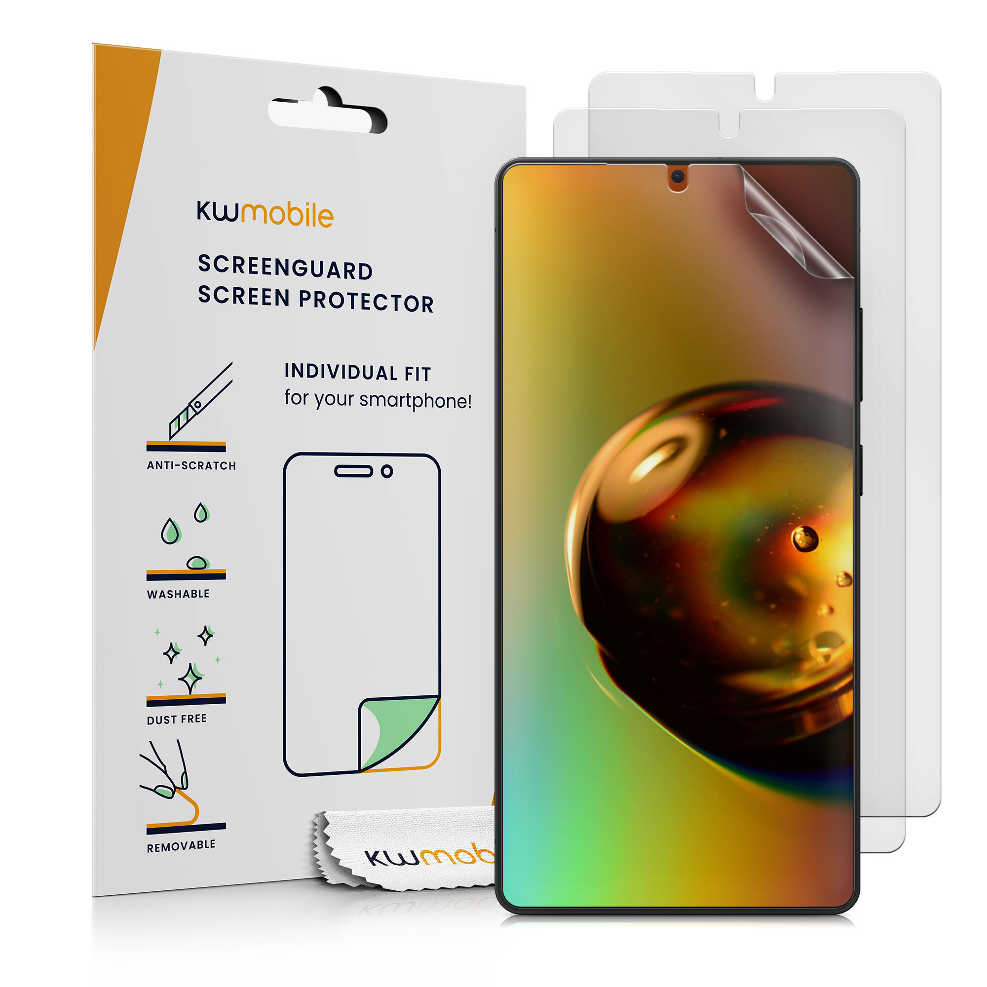 3x Displayschutzfolie matt kompatibel mit Samsung Galaxy S25 Ultra