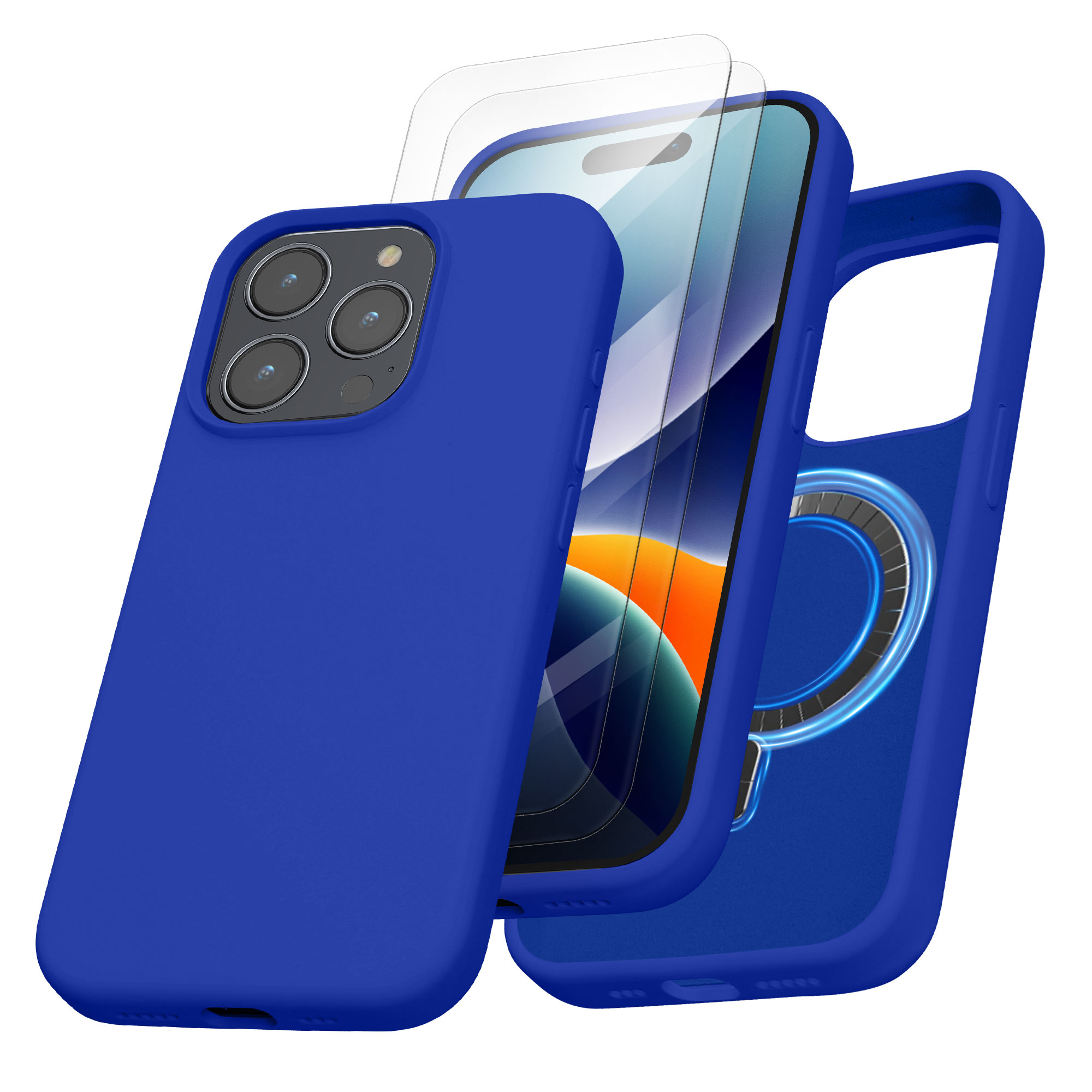 Hülle für Apple iPhone 15 Pro Magnetisches Case