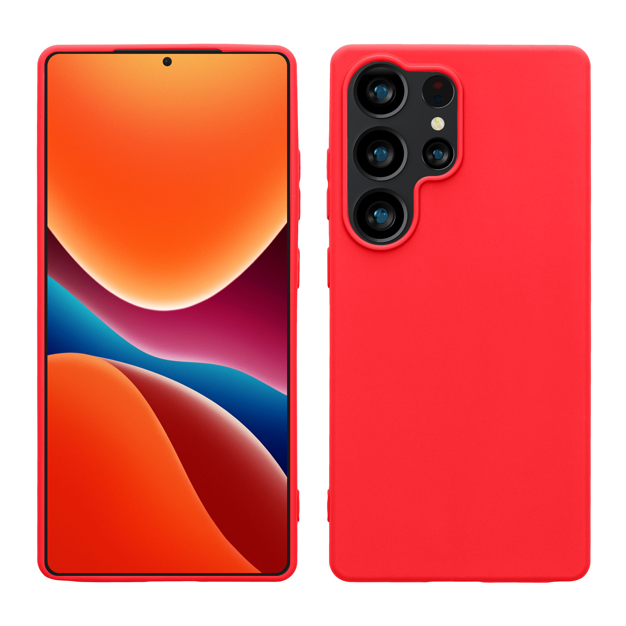 TPU Hülle für Samsung Galaxy S25 Ultra in Neon Pink
