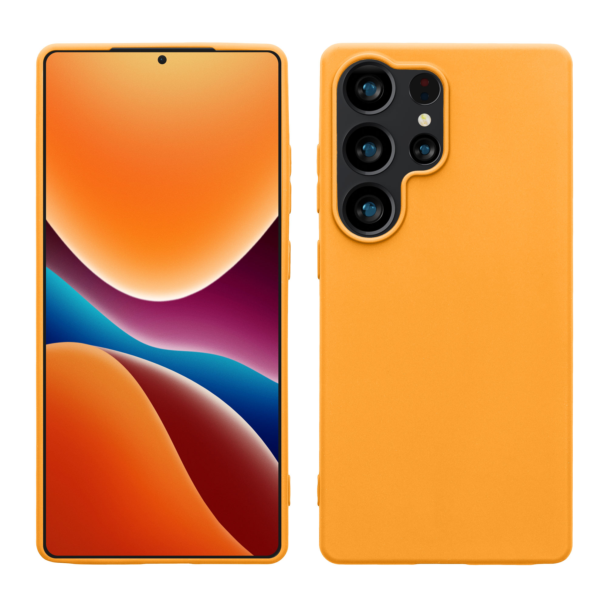 TPU Hülle für Samsung Galaxy S25 Ultra in Fruity Orange