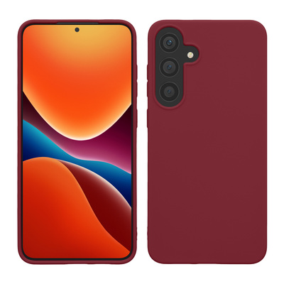 TPU Hülle für Samsung Galaxy S25 in Bordeaux Violett
