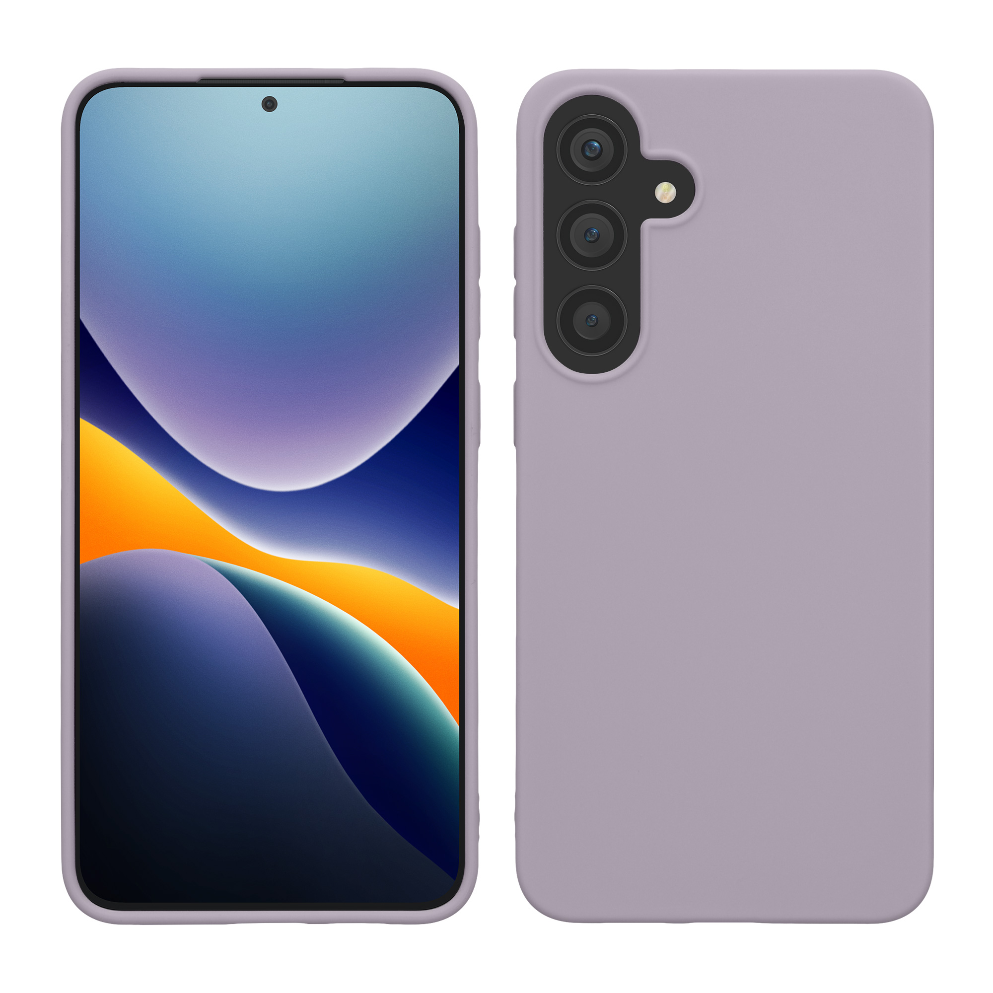 TPU Hülle für Samsung Galaxy S25 in Lavendel