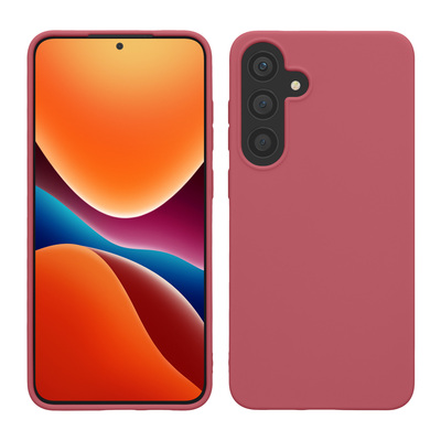 TPU Hülle für Samsung Galaxy S25 in Dark Rose