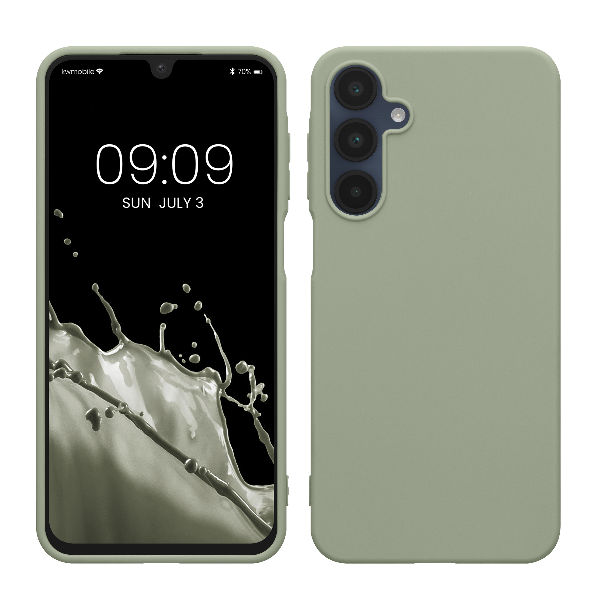 TPU Hülle für Samsung Galaxy A16 5G in Graugrün