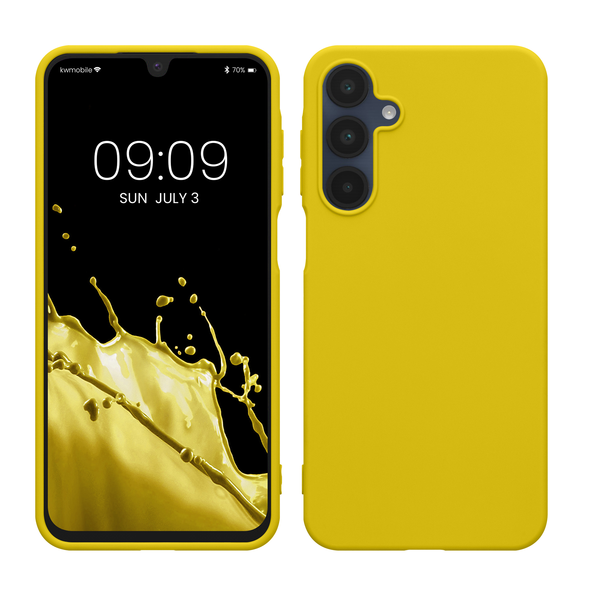 TPU Hülle für Samsung Galaxy A16 5G in Strahlend Gelb