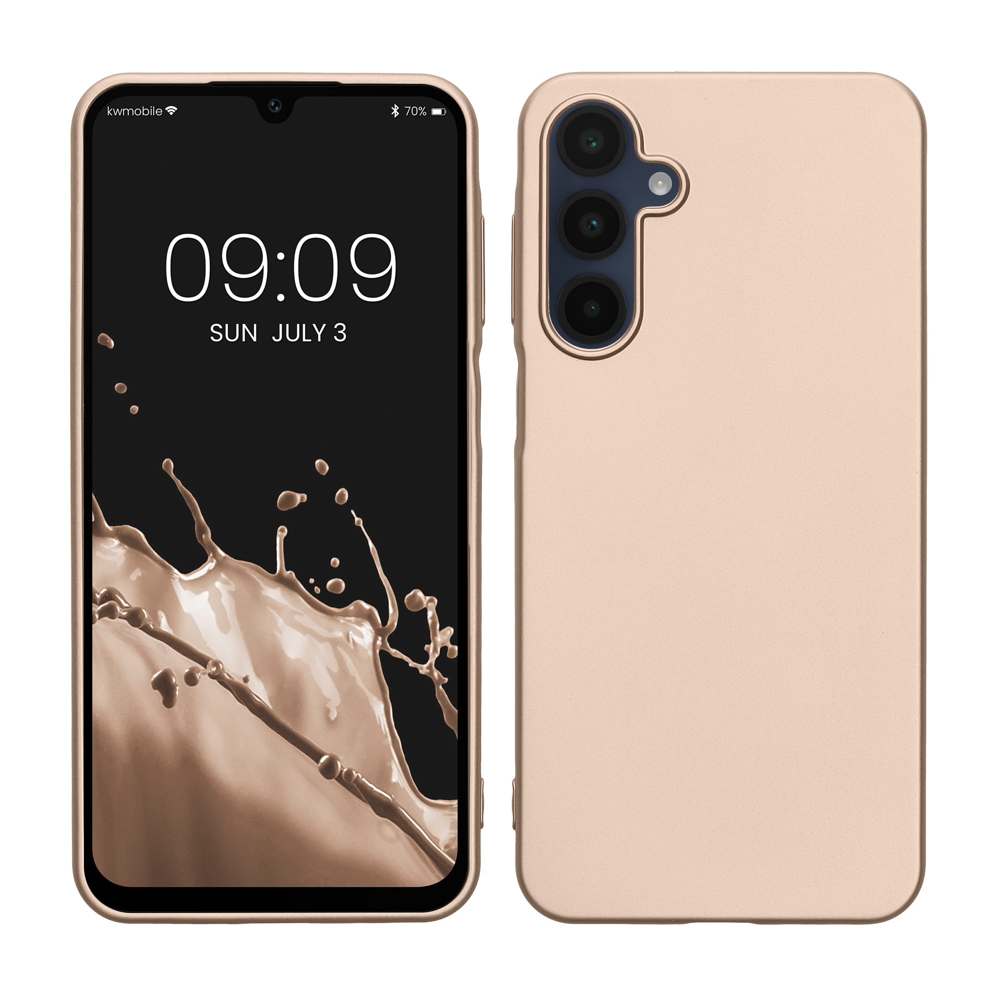 TPU Hülle für Samsung Galaxy A16 5G in Metallic Gold