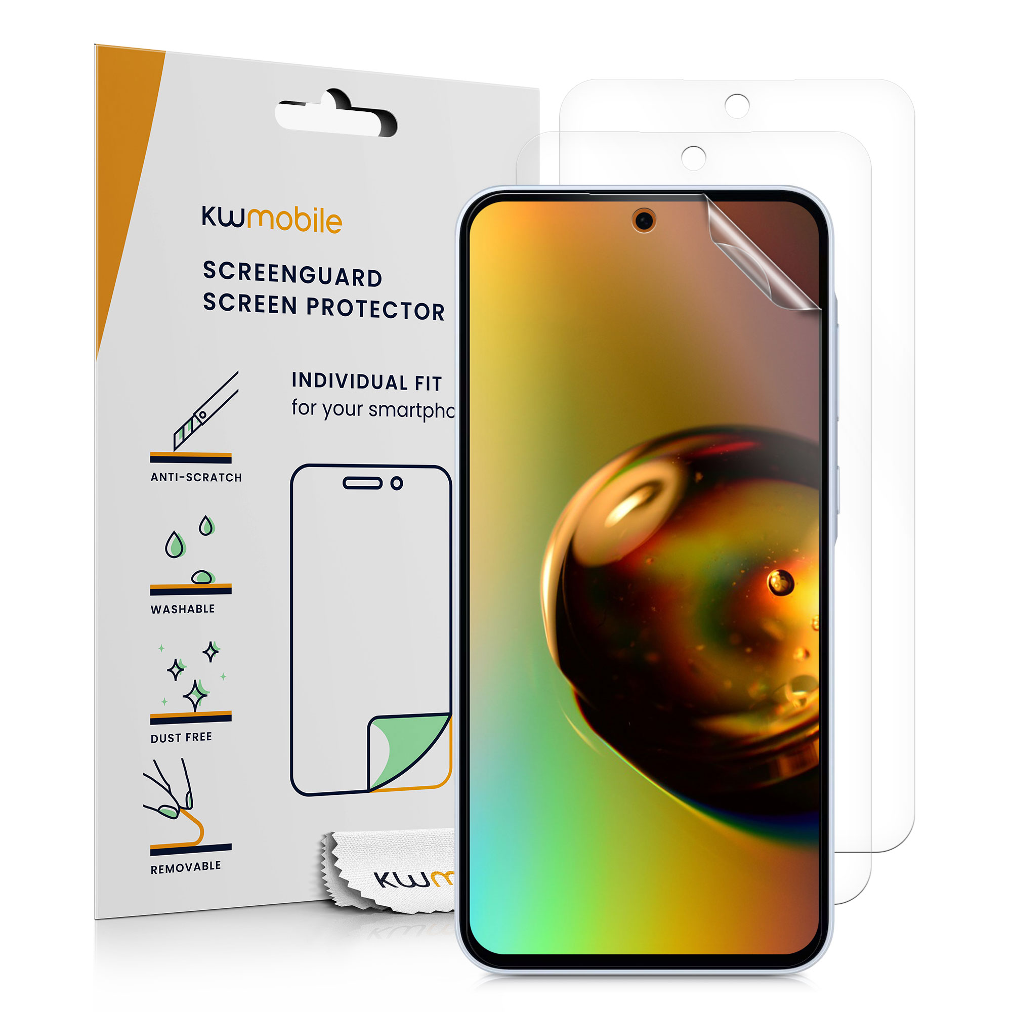 3x Folie kristallklar für Samsung Galaxy A36 5G