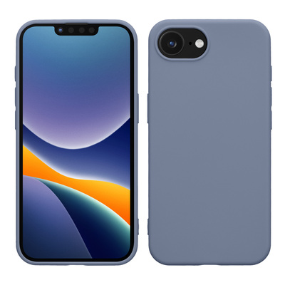 TPU Hülle für Apple iPhone 16e in Lavendelgrau matt