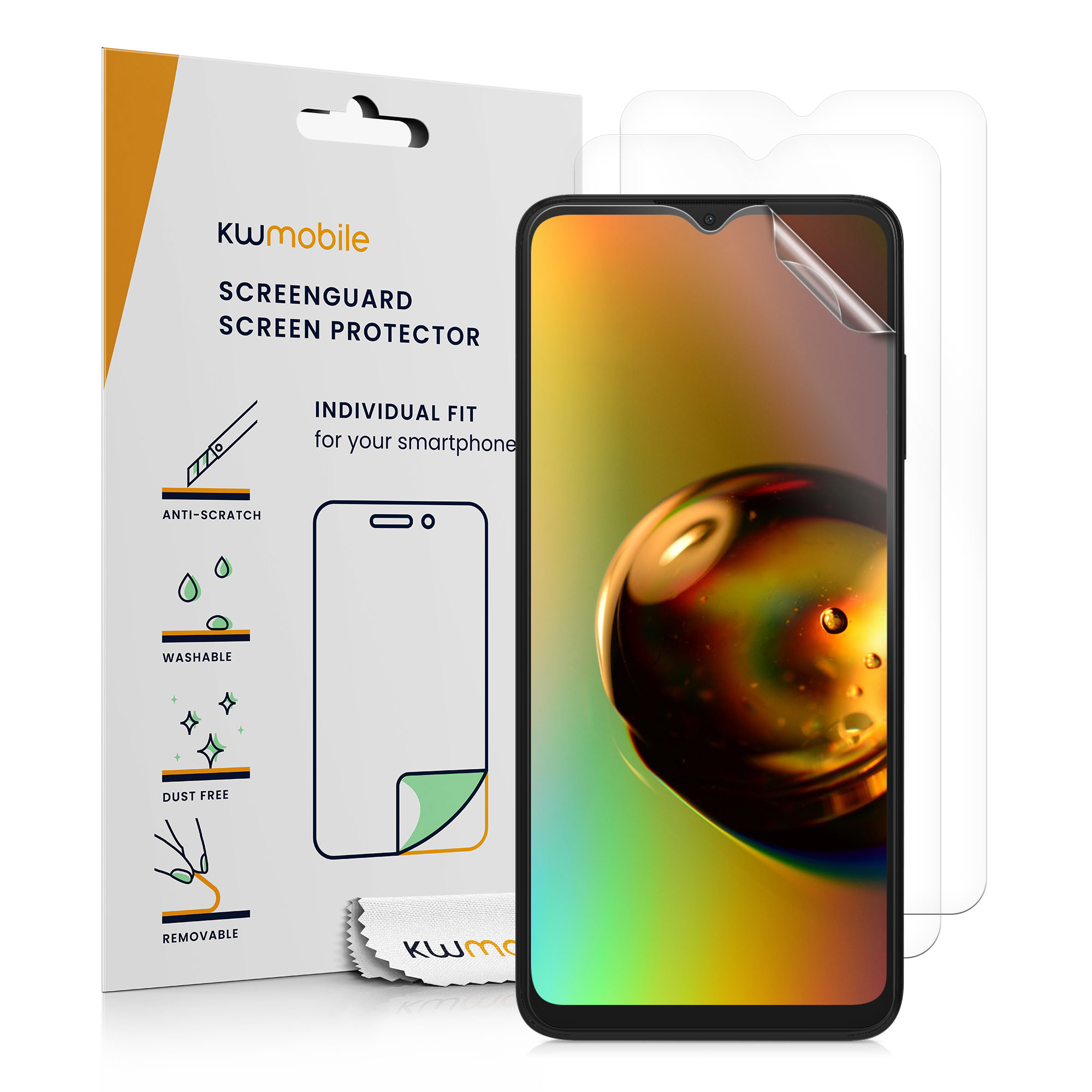 3x Folie kristallklar für Nokia G42 5G