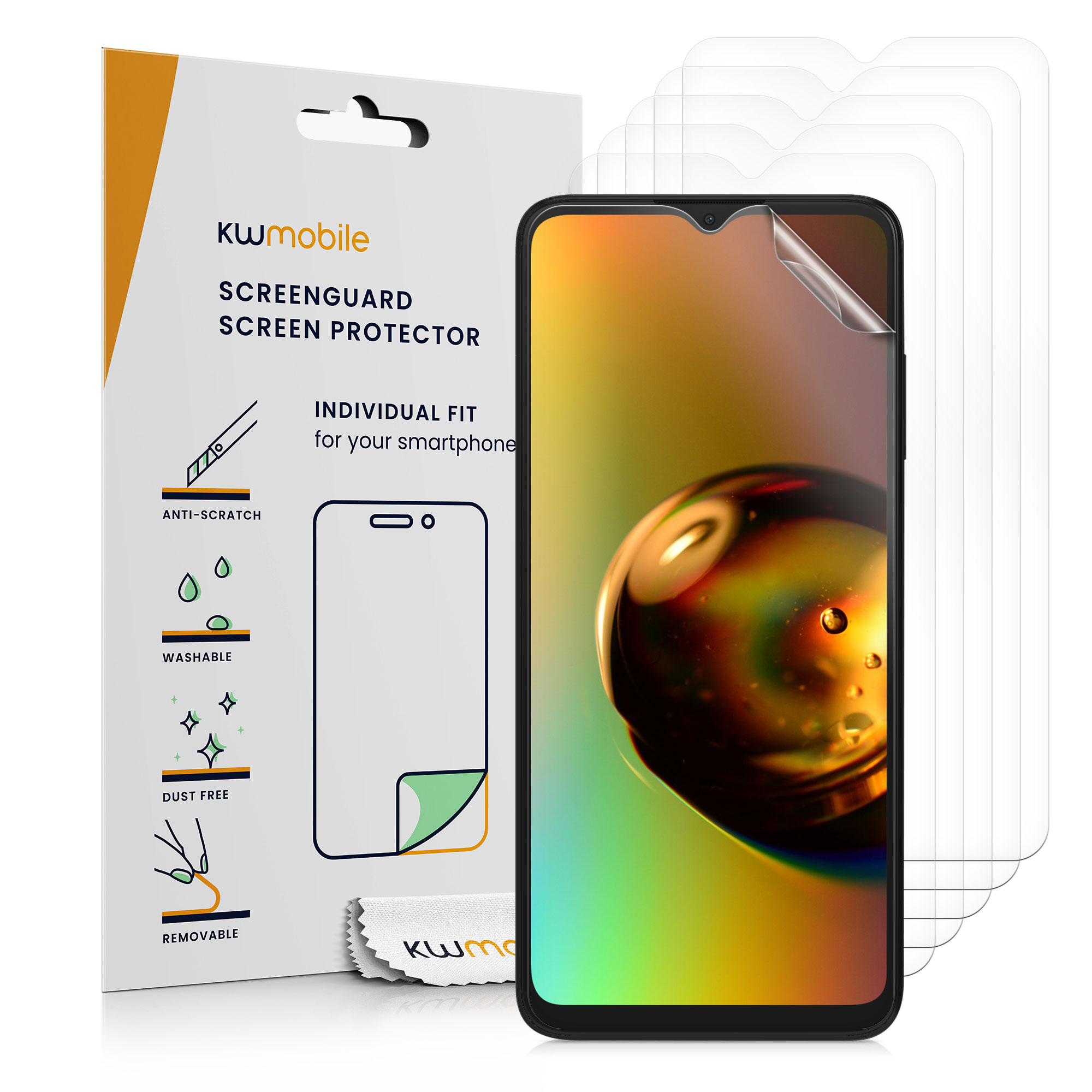 6x Folie kristallklar für Nokia G42 5G