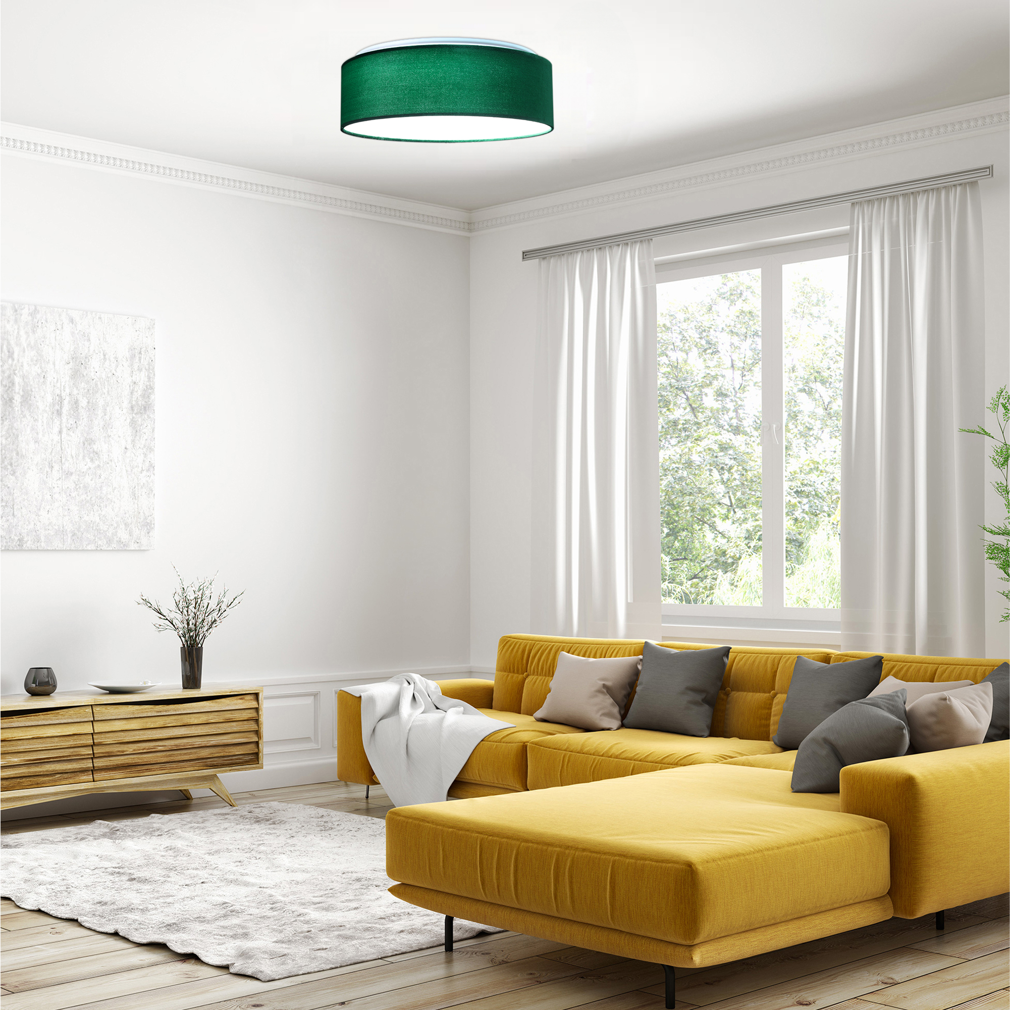 Cross selling Runde LED Deckenleuchte dimmbar und verstellbare Farbtemperatur