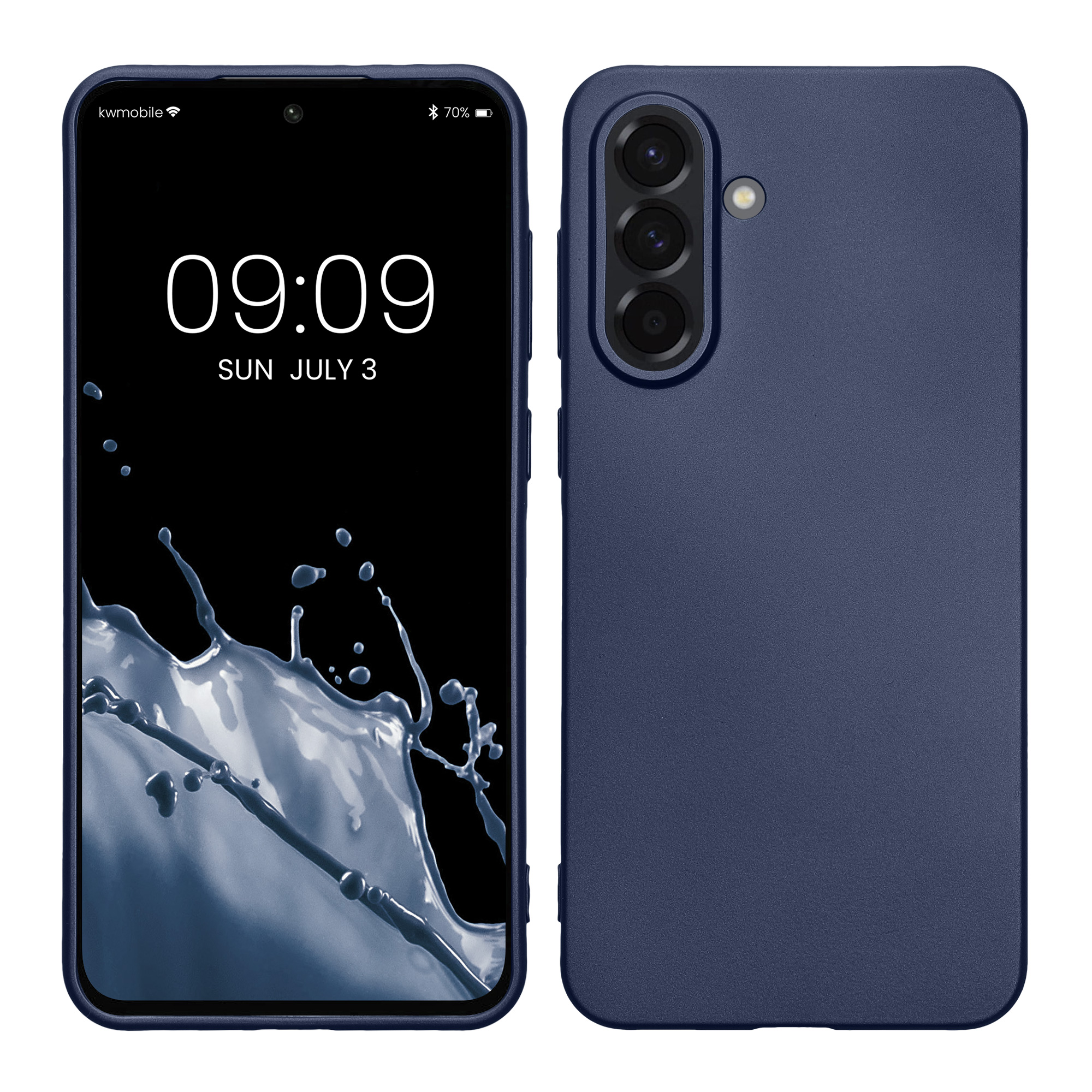 TPU Hülle für Samsung Galaxy A36 5G in Metallic Blau