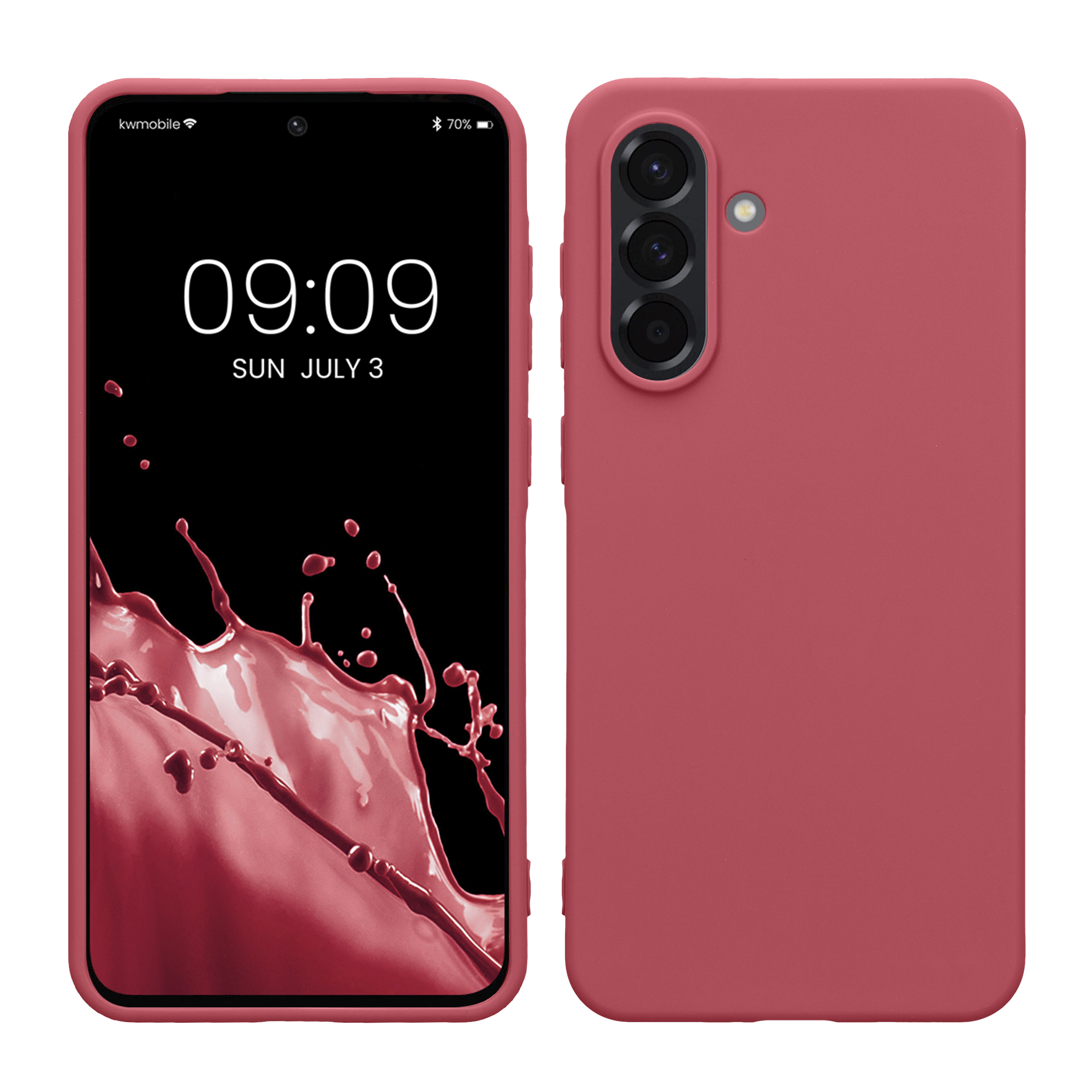 TPU Hülle für Samsung Galaxy A36 5G in Dark Rose