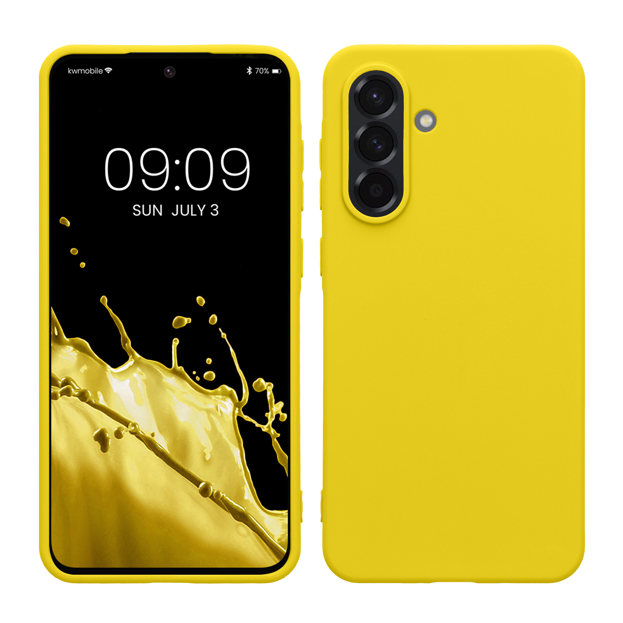 TPU Hülle für Samsung Galaxy A36 5G in Strahlend Gelb