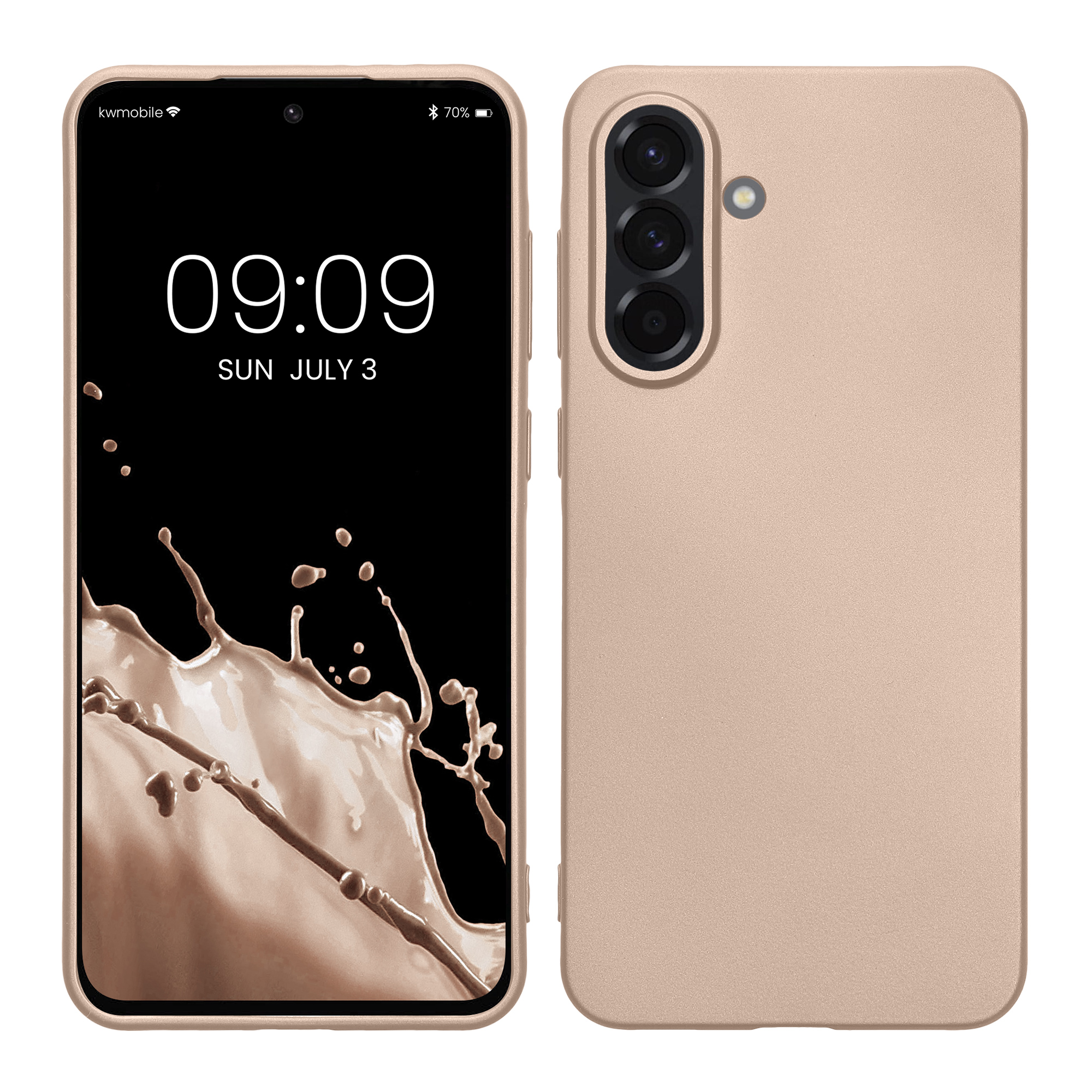 TPU Hülle für Samsung Galaxy A36 5G in Metallic Gold