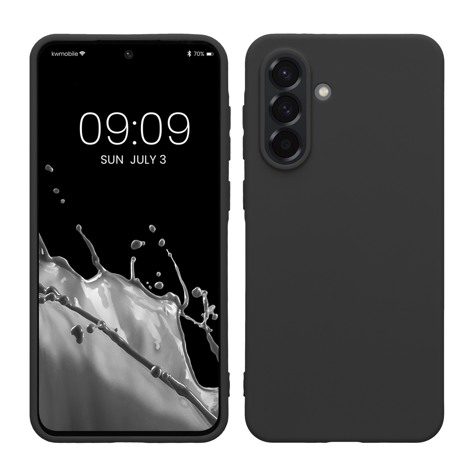 TPU Hülle für Samsung Galaxy A36 5G in Dunkelgrau