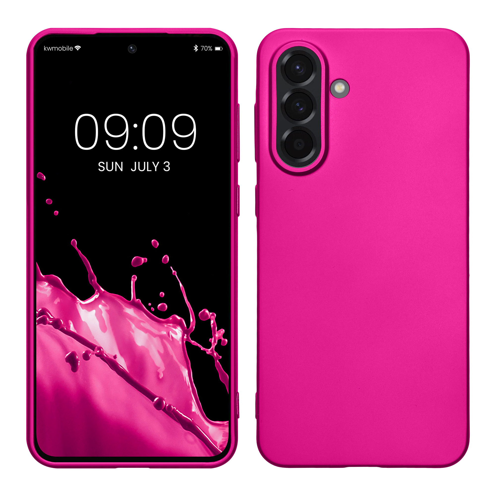 TPU Hülle für Samsung Galaxy A56 5G in Metallic Pink