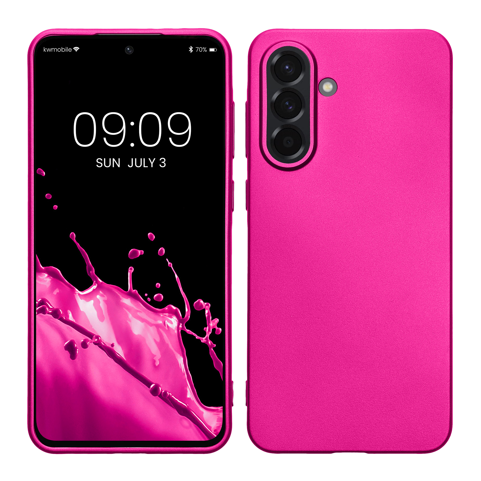 TPU Hülle für Samsung Galaxy A36 5G in Metallic Pink