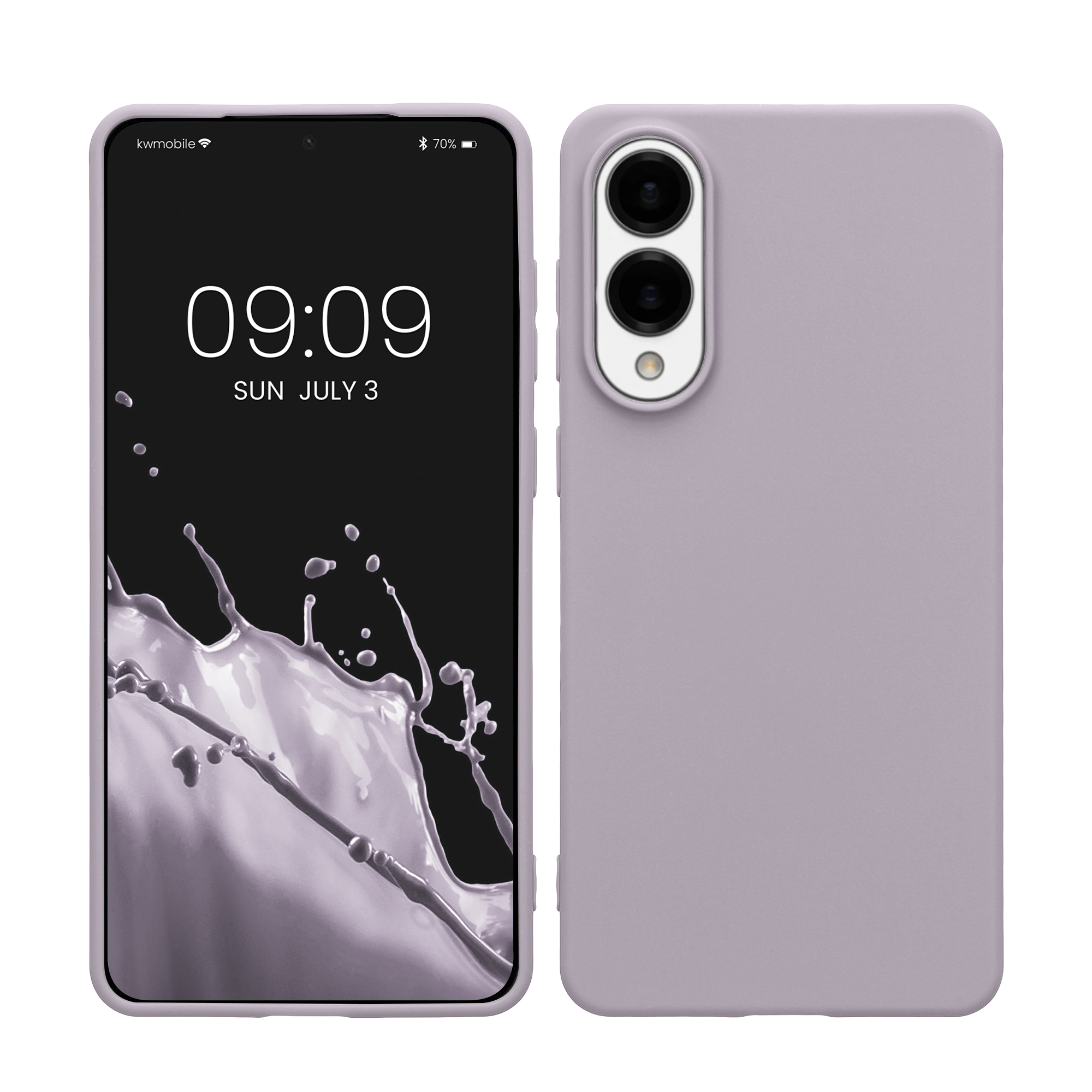 TPU Hülle für Samsung Galaxy S25 Edge in Lavendel